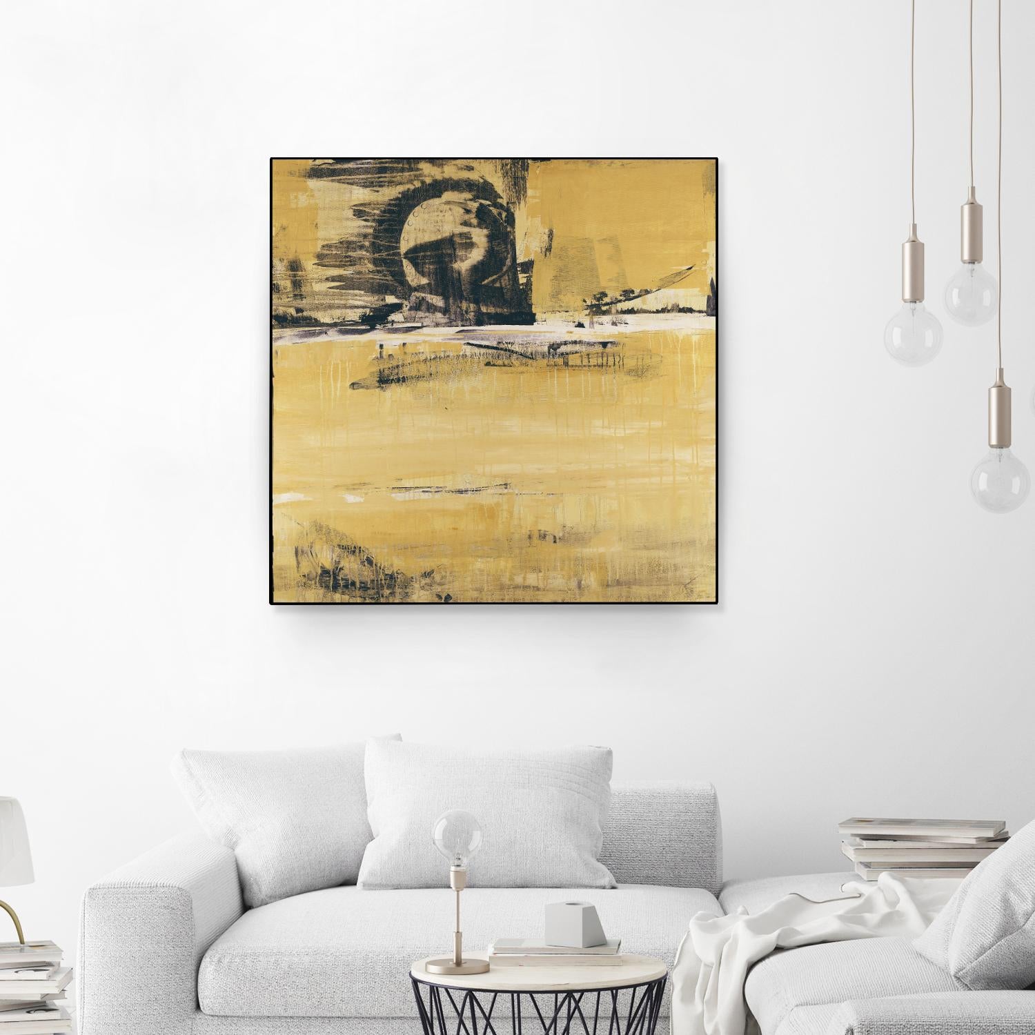 Sandstorm by Liz Jardine on GIANT ART - grey abstract