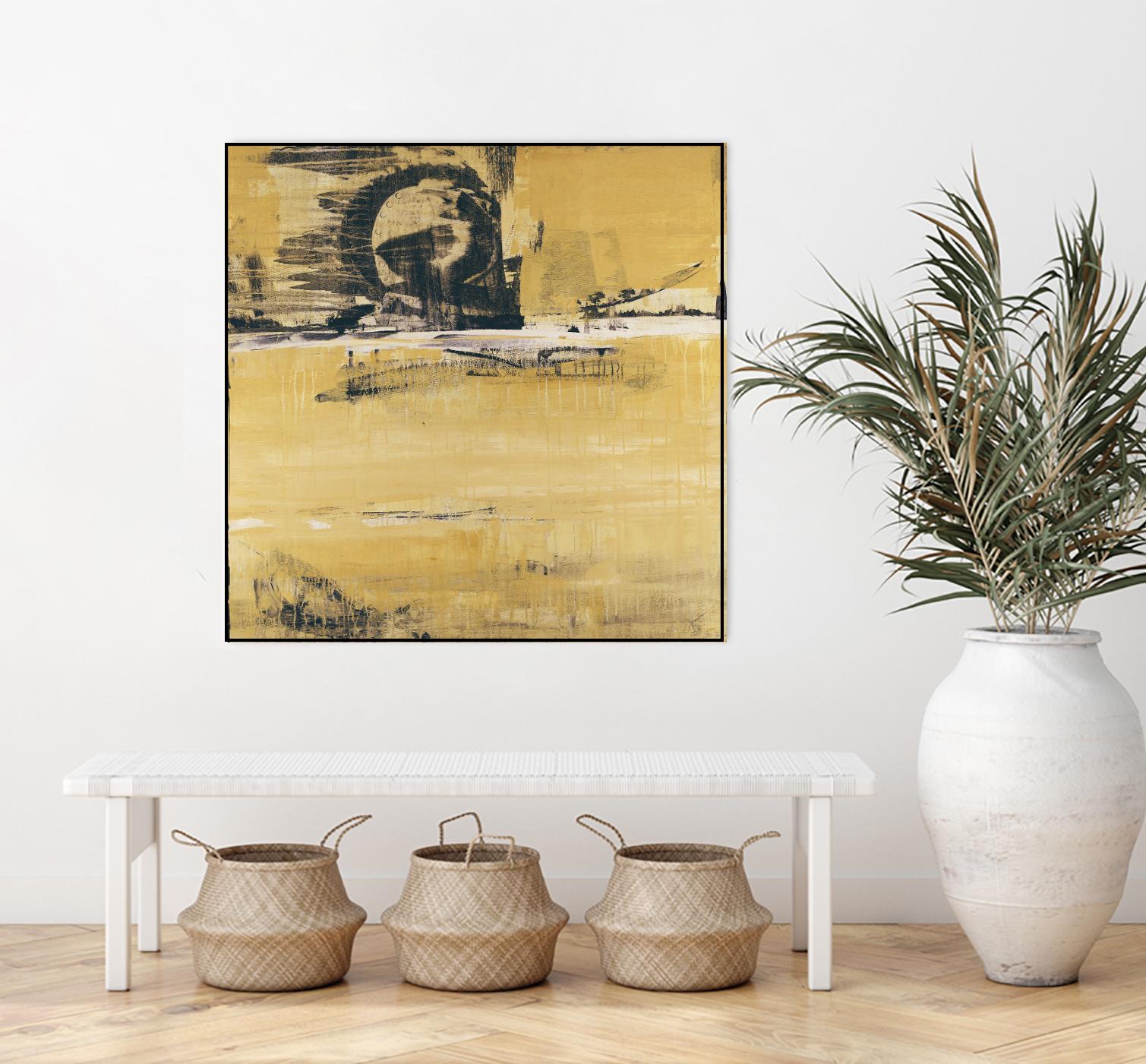 Sandstorm by Liz Jardine on GIANT ART - grey abstract