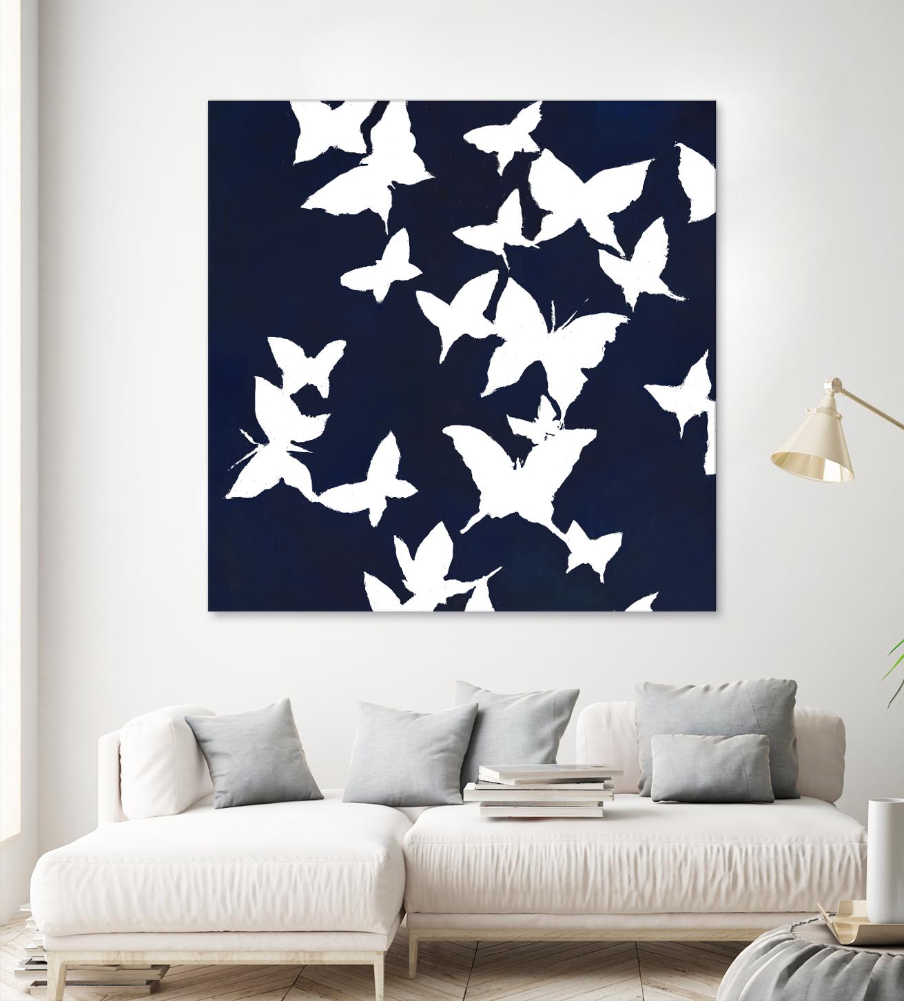 Flutterbys V3 by Liz Jardine on GIANT ART - animals