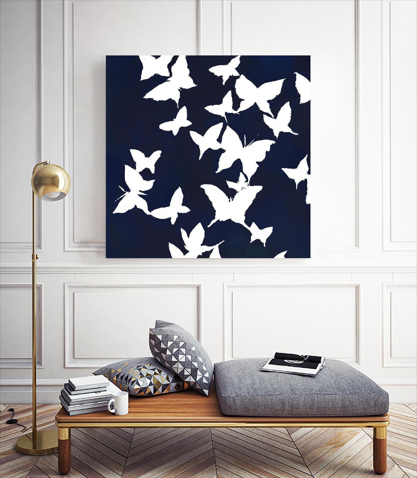 Flutterbys V3 by Liz Jardine on GIANT ART - animals