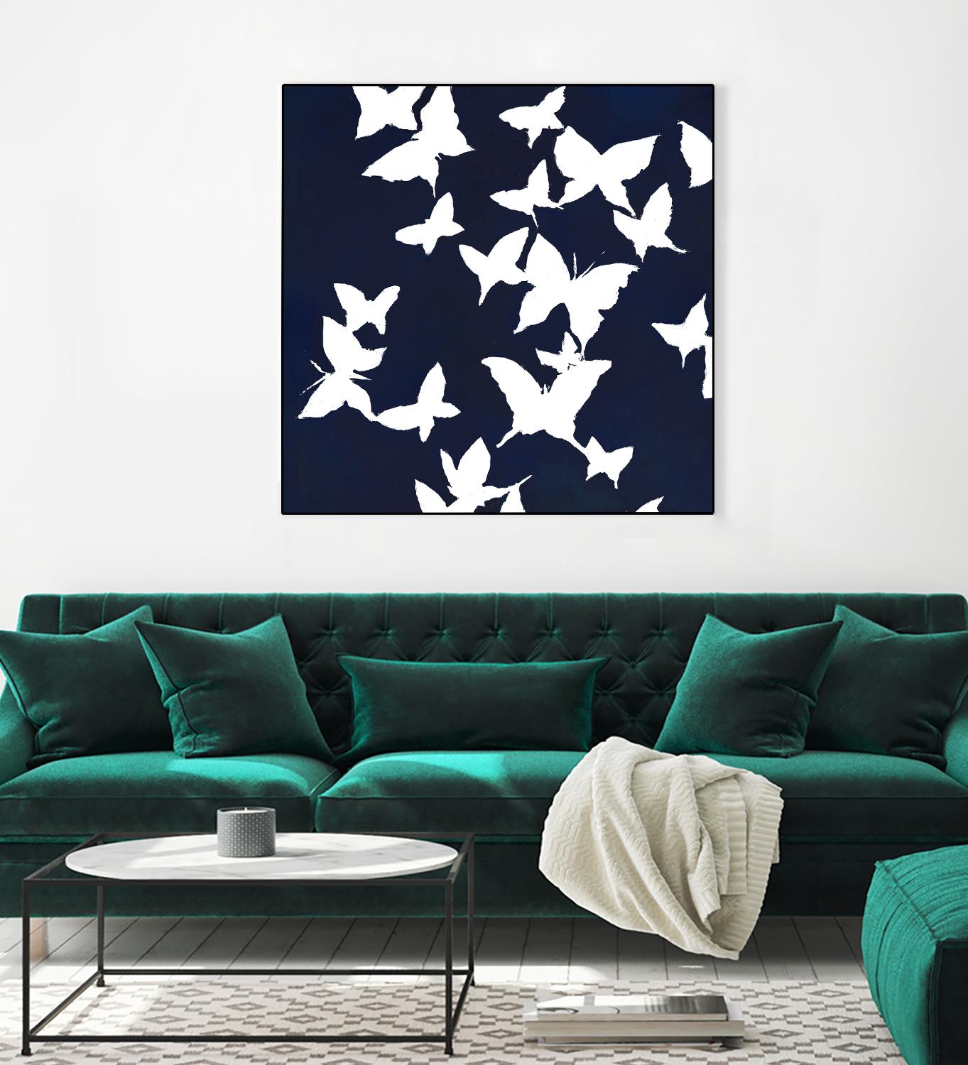 Flutterbys V3 by Liz Jardine on GIANT ART - animals