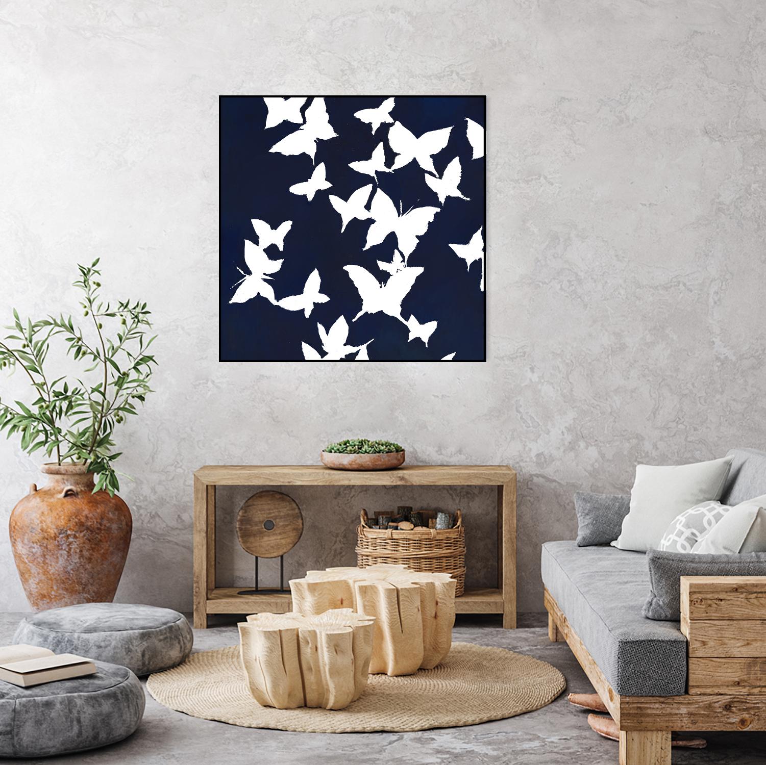 Flutterbys V3 by Liz Jardine on GIANT ART - animals