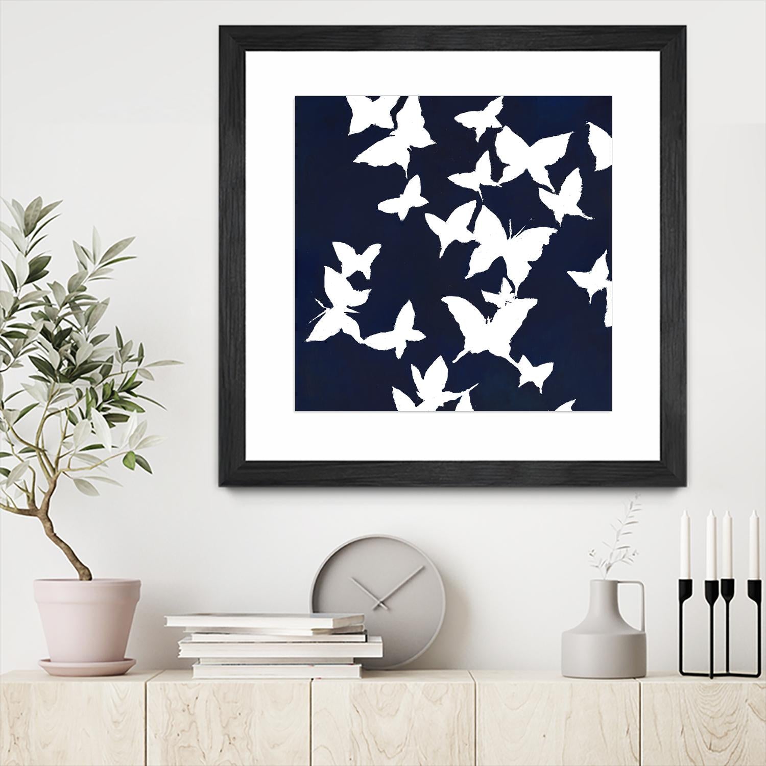 Flutterbys V3 by Liz Jardine on GIANT ART - animals