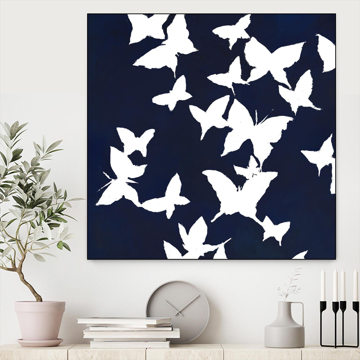 Flutterbys V3 by Liz Jardine on GIANT ART - animals