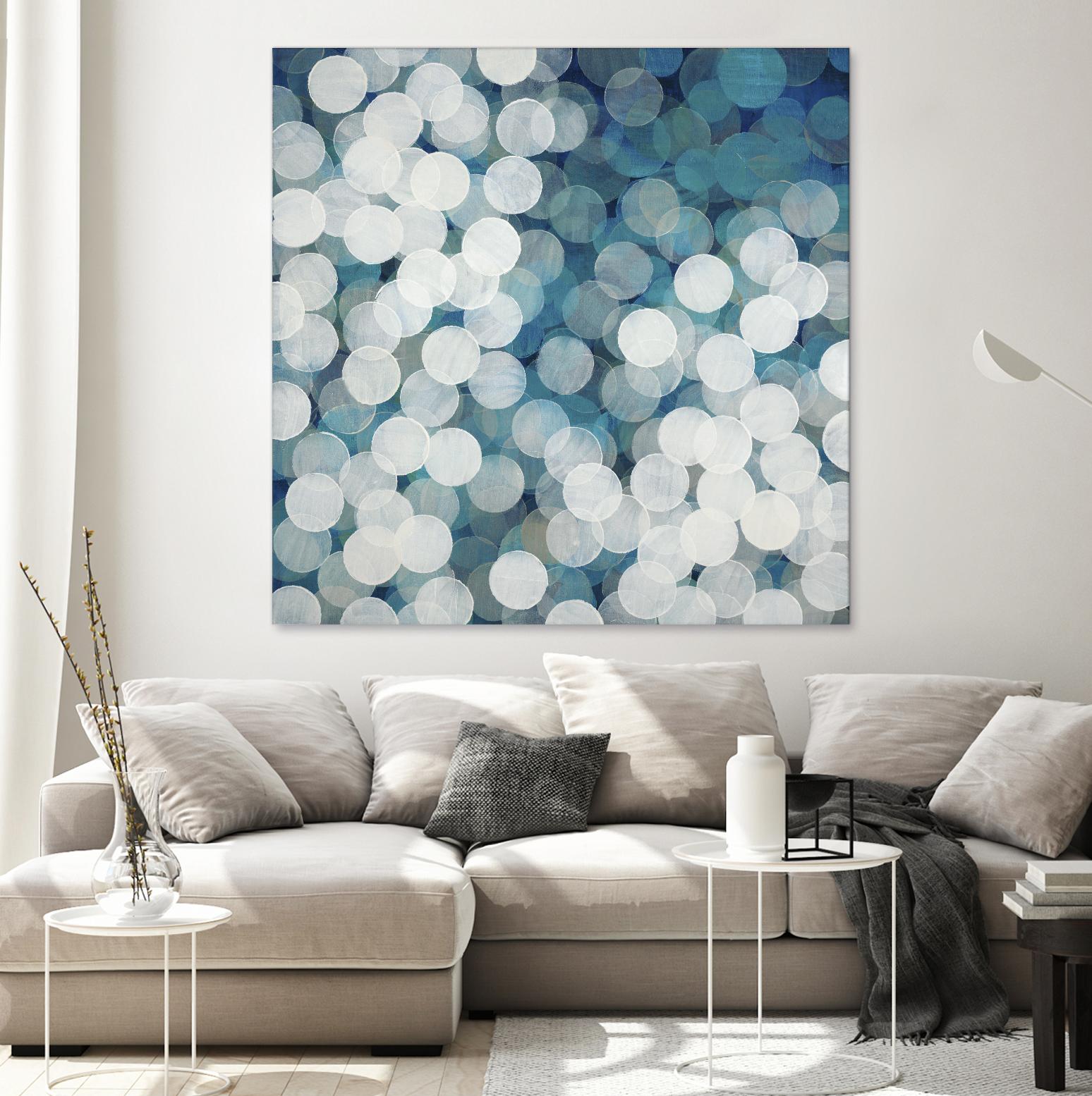 Head in the Clouds by Liz Jardine on GIANT ART - white abstract
