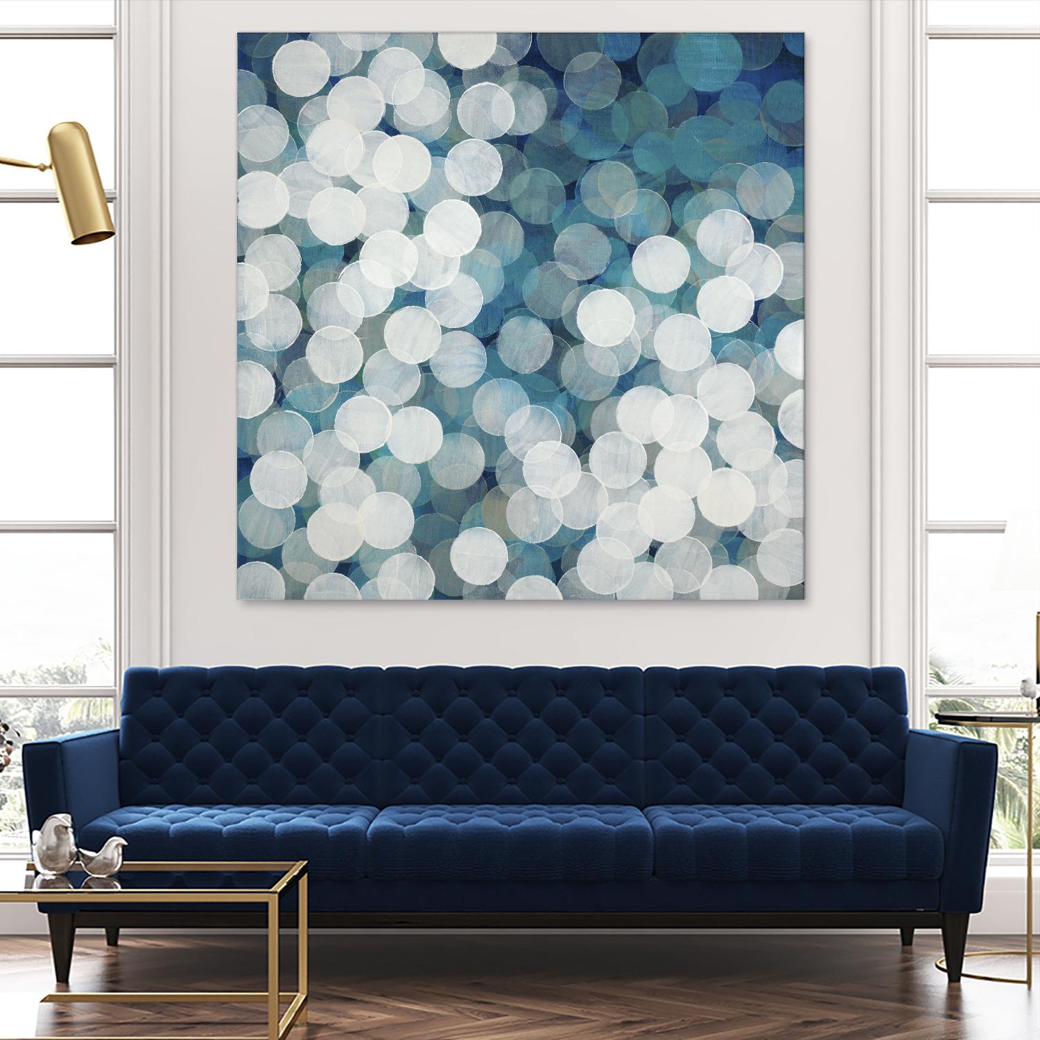 Head in the Clouds by Liz Jardine on GIANT ART - white abstract