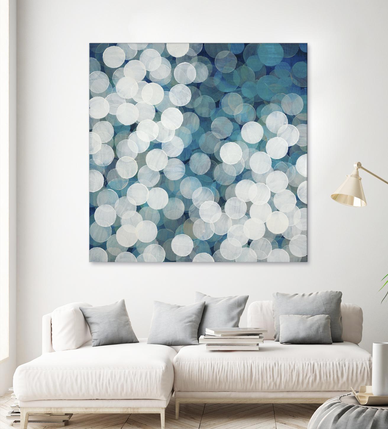 Head in the Clouds by Liz Jardine on GIANT ART - white abstract
