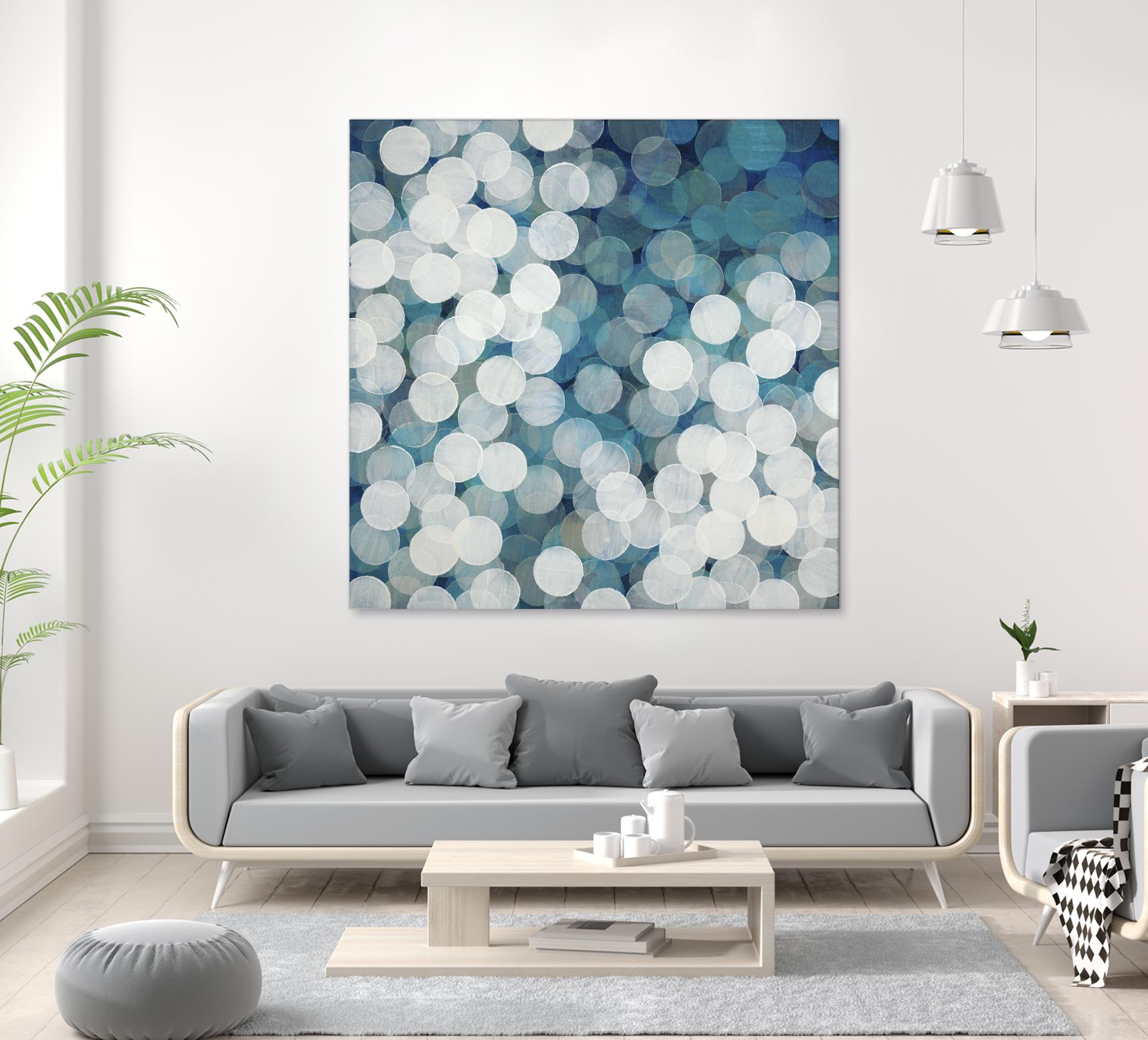 Head in the Clouds by Liz Jardine on GIANT ART - white abstract
