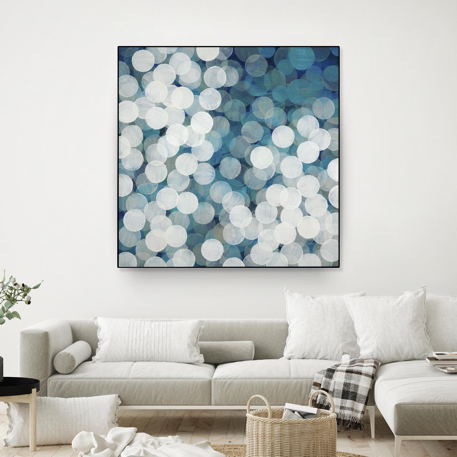 Head in the Clouds by Liz Jardine on GIANT ART - white abstract