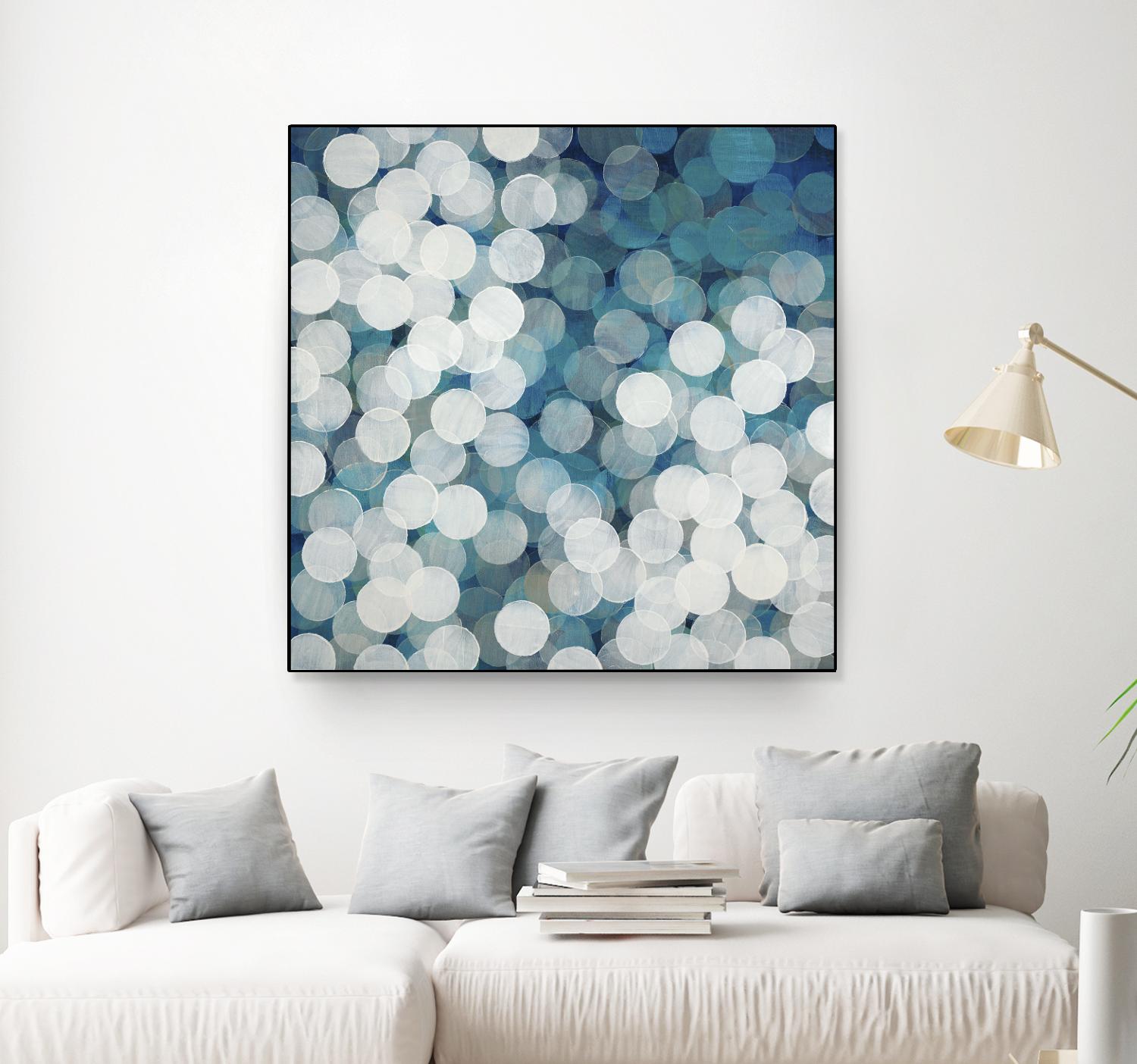 Head in the Clouds by Liz Jardine on GIANT ART - white abstract