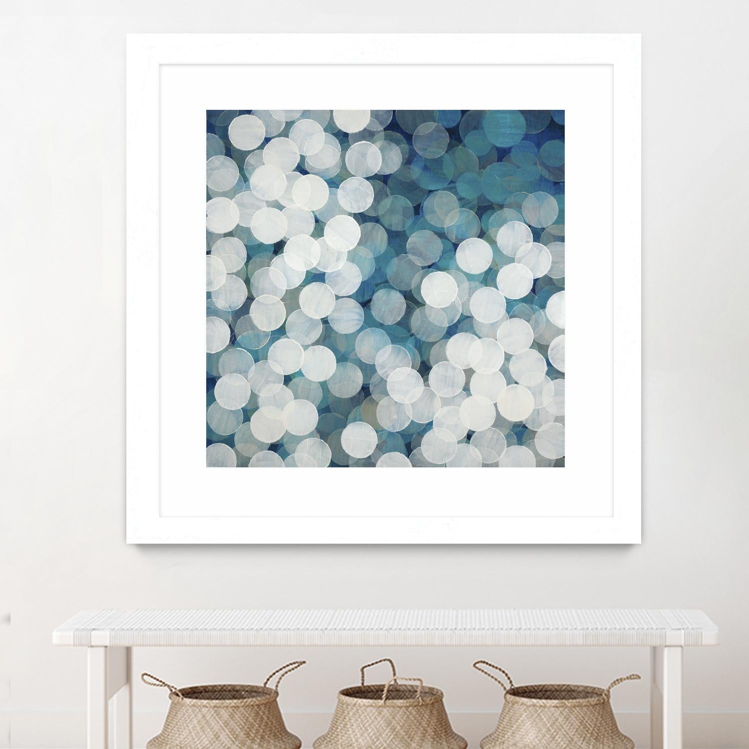 Head in the Clouds by Liz Jardine on GIANT ART - white abstract