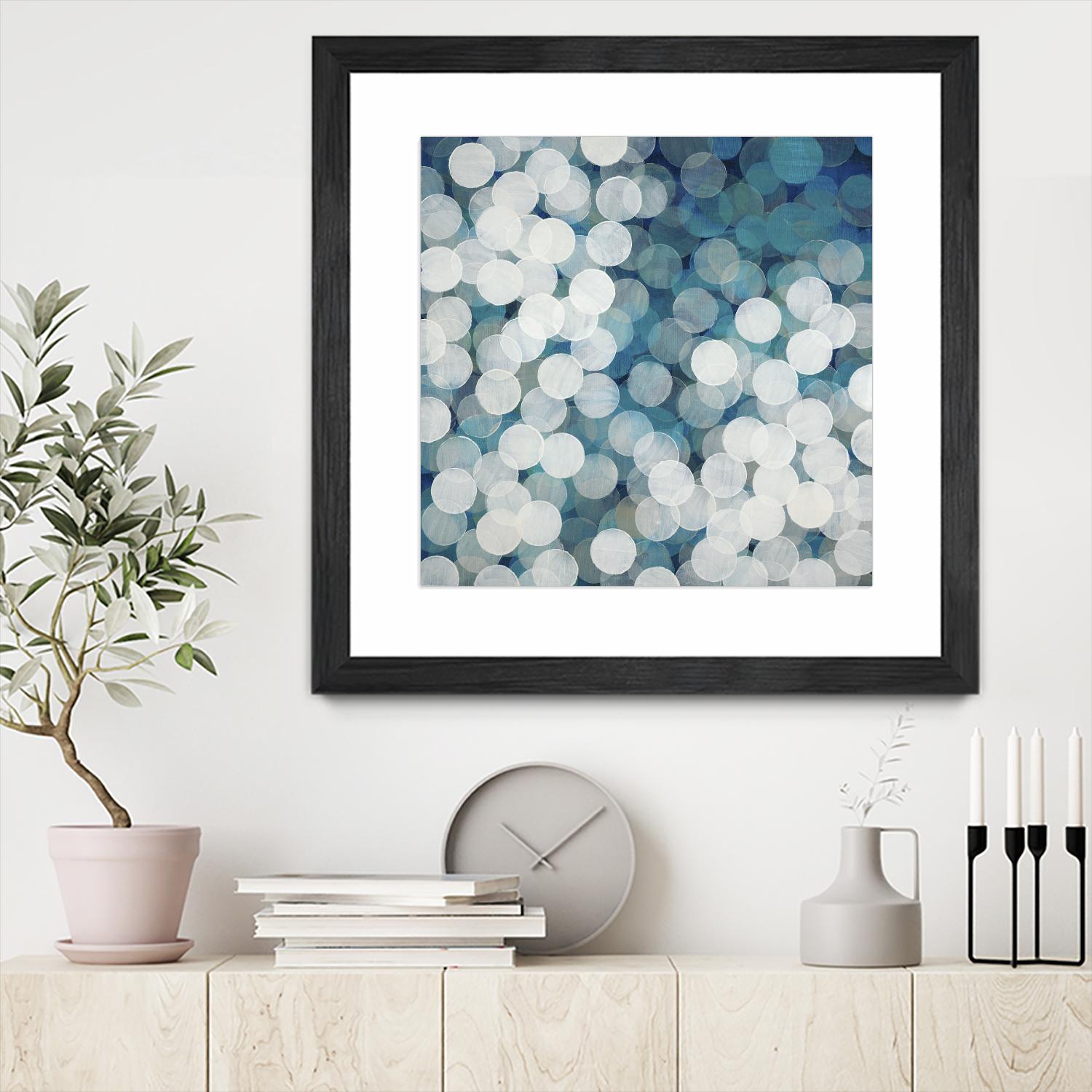 Head in the Clouds by Liz Jardine on GIANT ART - white abstract