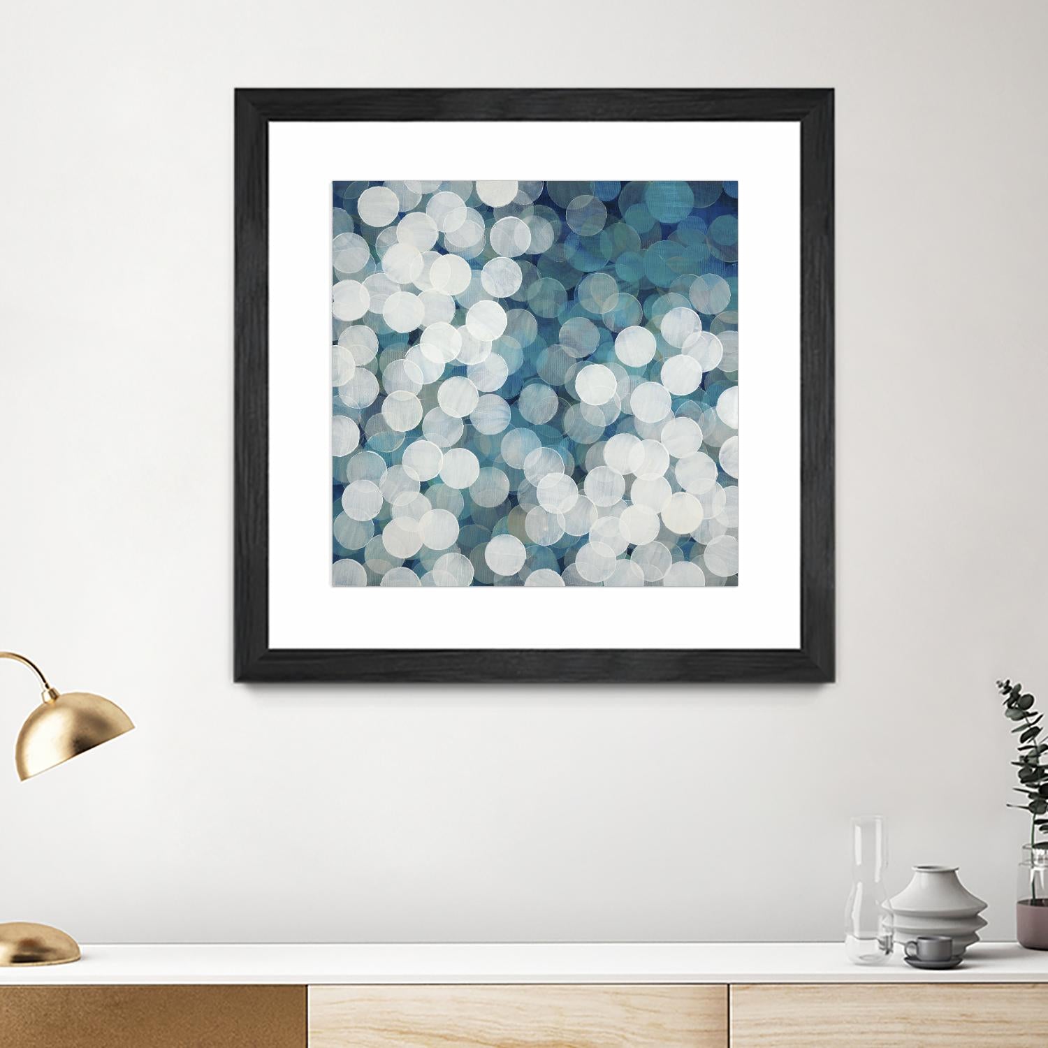 Head in the Clouds by Liz Jardine on GIANT ART - white abstract