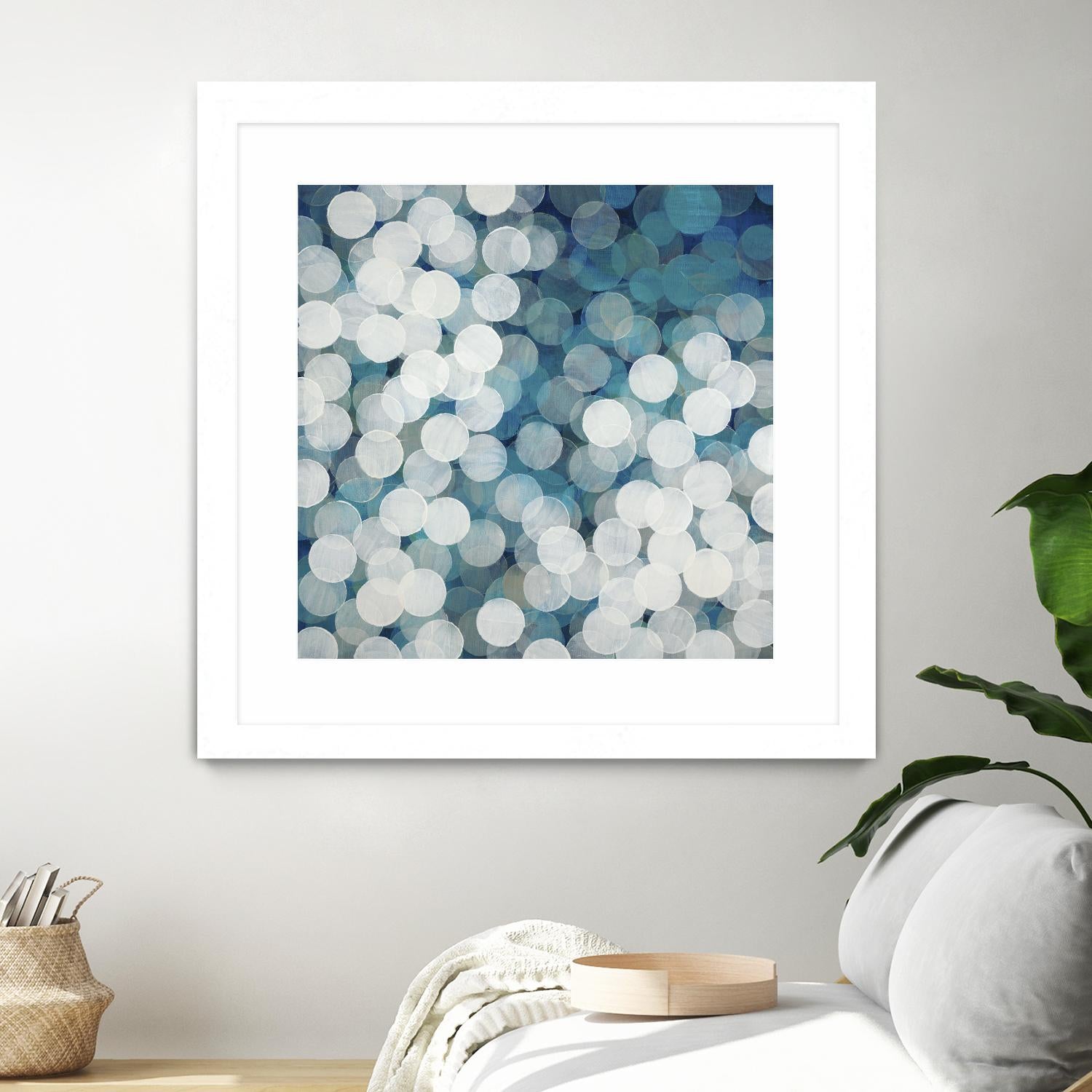 Head in the Clouds by Liz Jardine on GIANT ART - white abstract