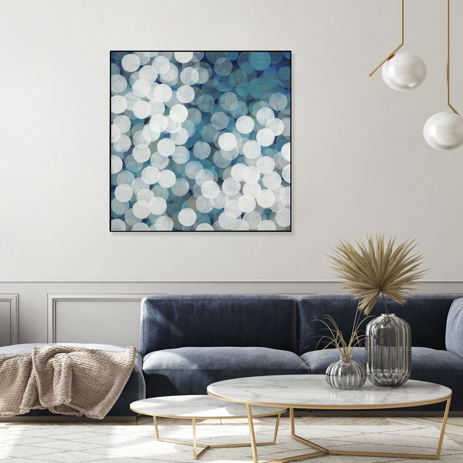 Head in the Clouds by Liz Jardine on GIANT ART - white abstract