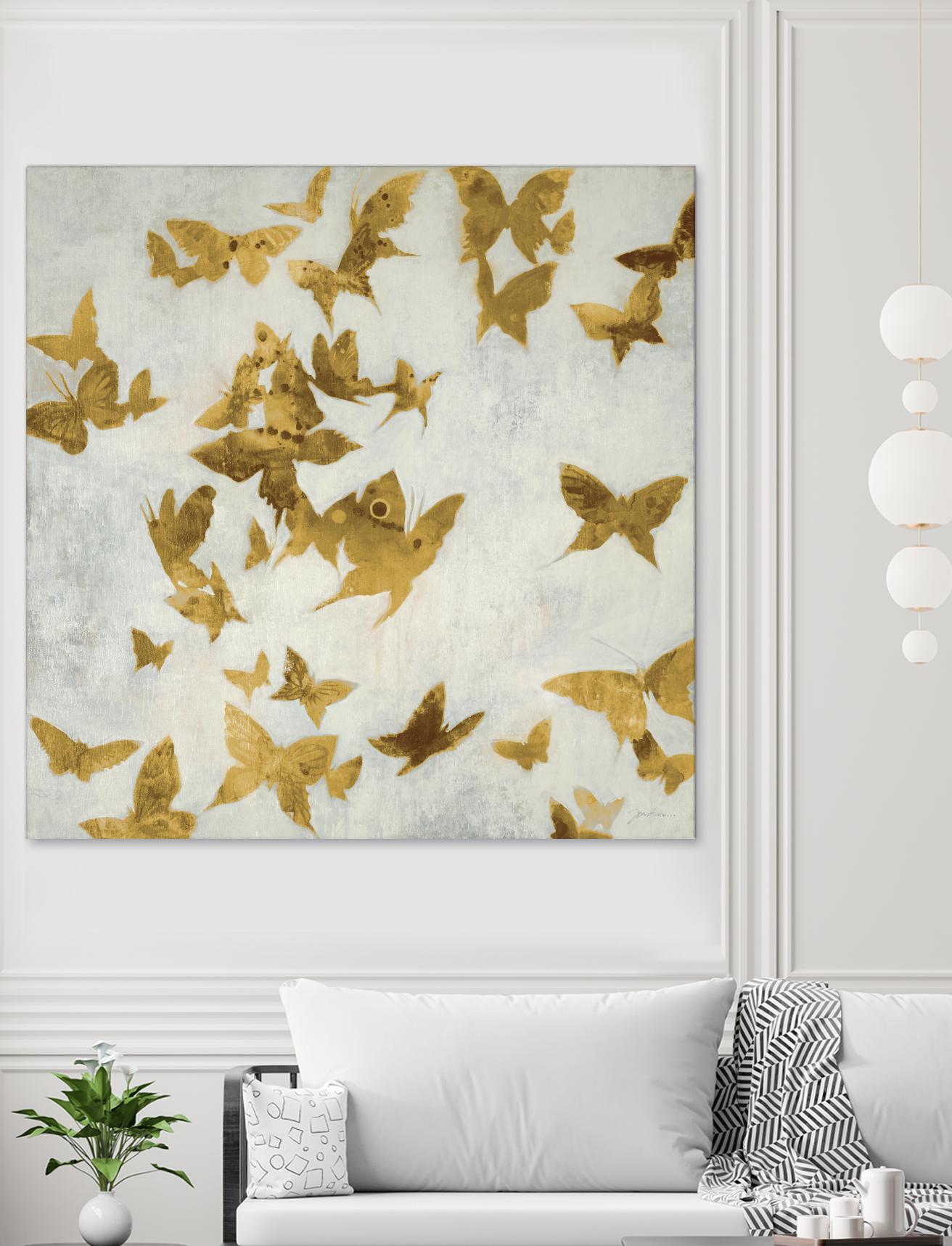 Flutterbys V2 by Liz Jardine on GIANT ART - animals