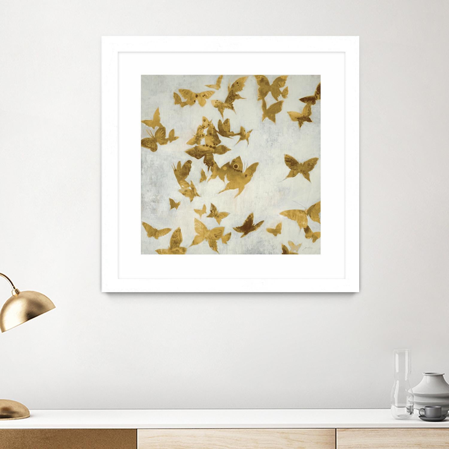 Flutterbys V2 by Liz Jardine on GIANT ART - animals