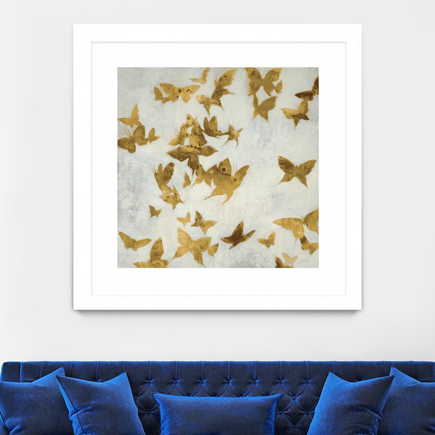 Flutterbys V2 by Liz Jardine on GIANT ART - animals