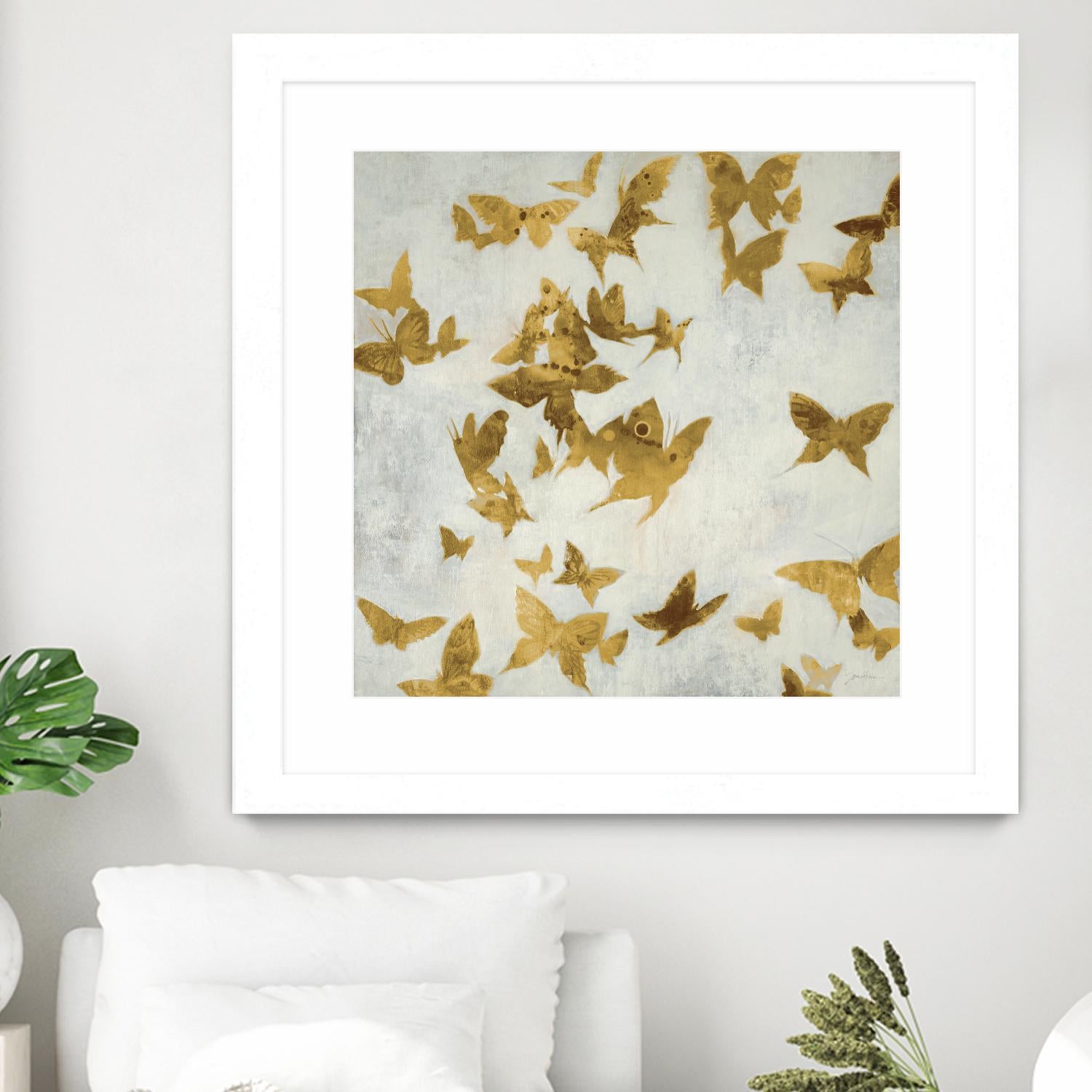 Flutterbys V2 by Liz Jardine on GIANT ART - animals