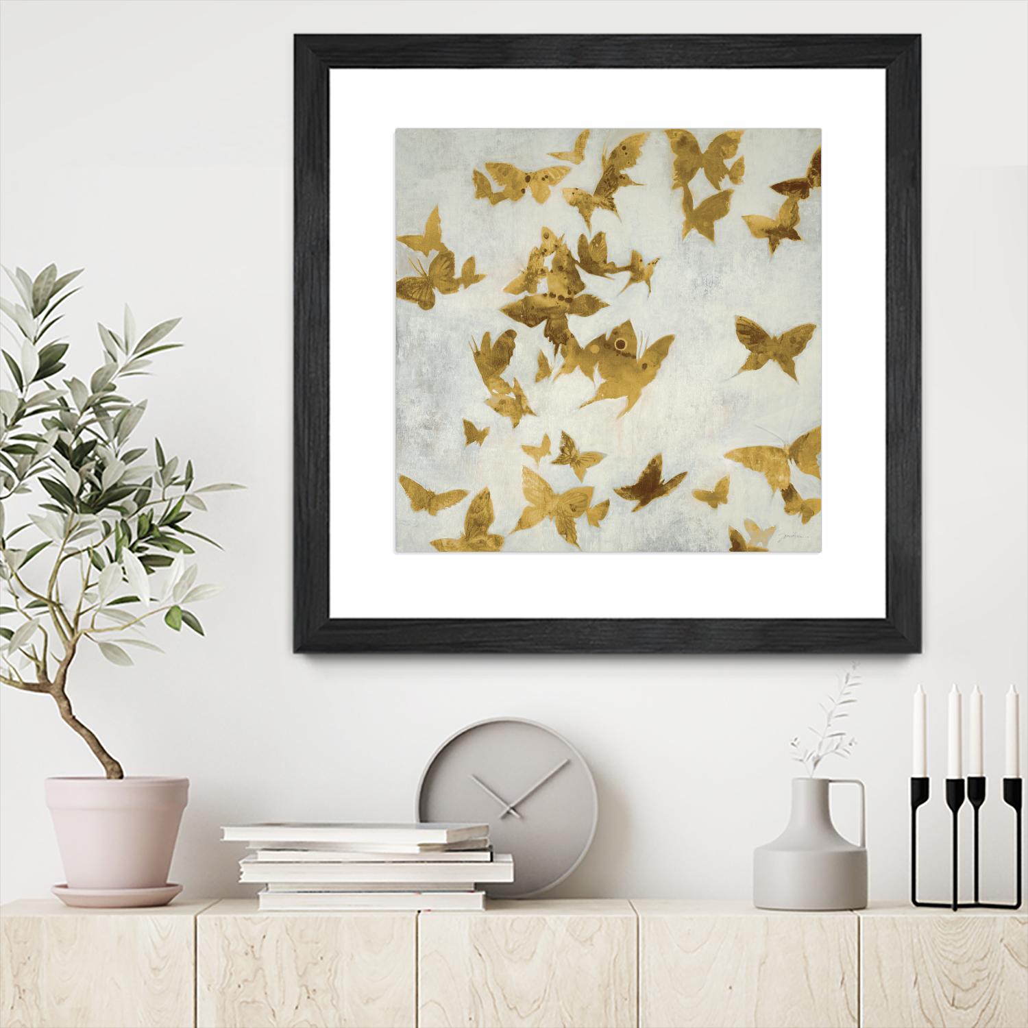 Flutterbys V2 by Liz Jardine on GIANT ART - animals