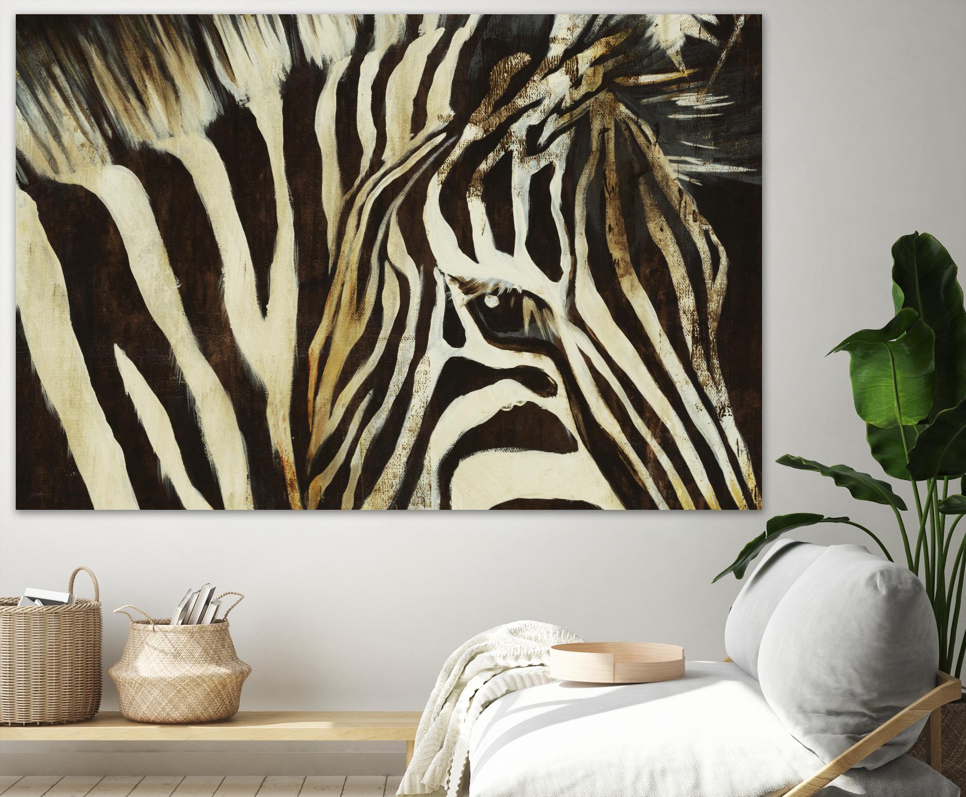 Striped Pajamas by Liz Jardine on GIANT ART - brown animals