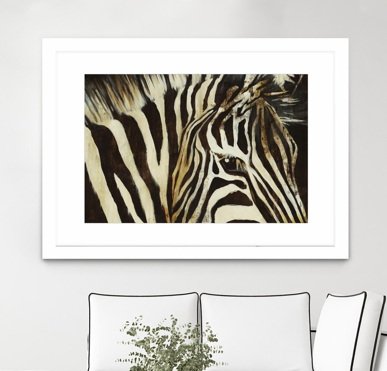 Striped Pajamas by Liz Jardine on GIANT ART - brown animals