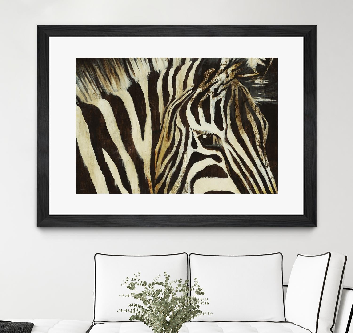 Striped Pajamas by Liz Jardine on GIANT ART - brown animals