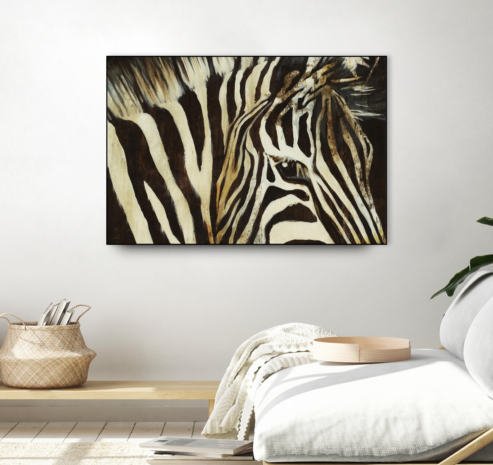 Striped Pajamas by Liz Jardine on GIANT ART - brown animals