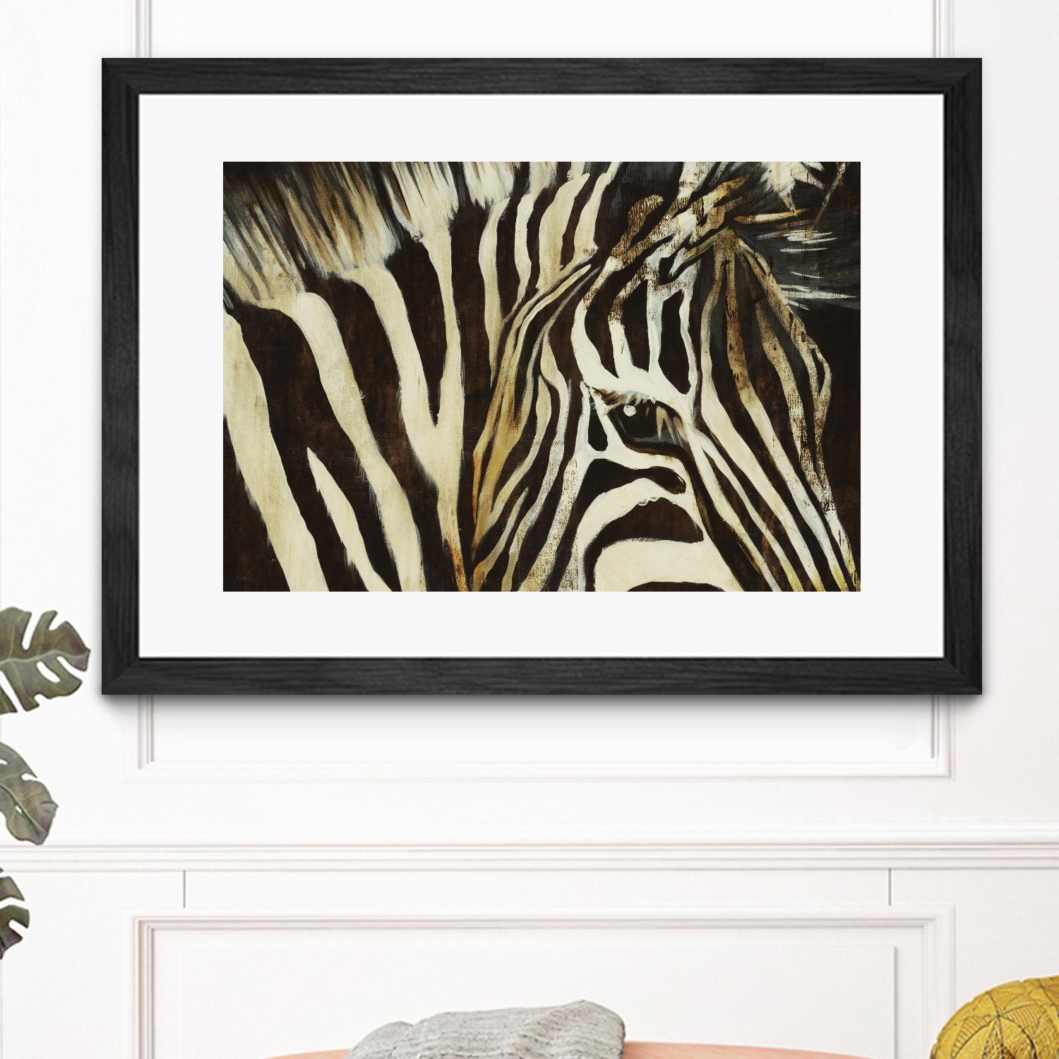 Striped Pajamas by Liz Jardine on GIANT ART - brown animals