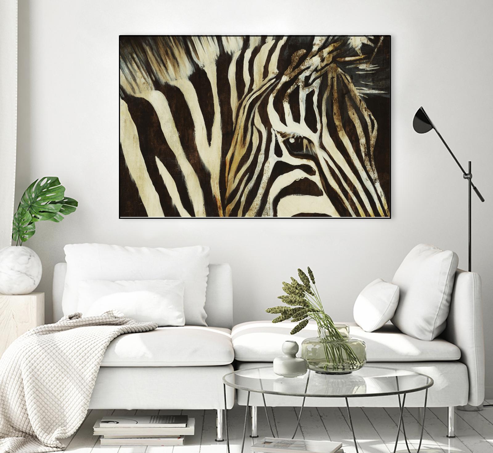 Striped Pajamas by Liz Jardine on GIANT ART - brown animals