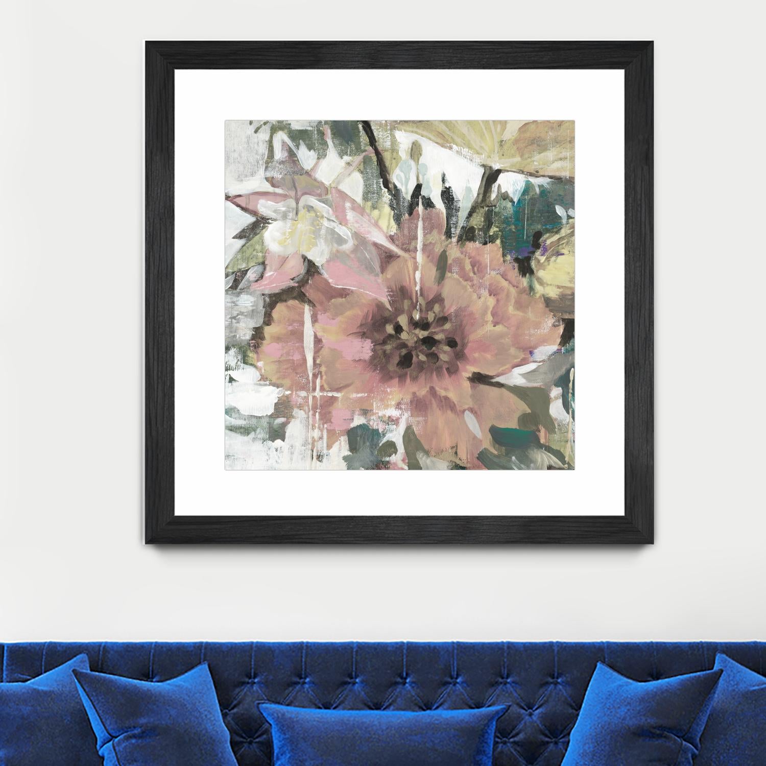 Simple Gifts V4 by Liz Jardine on GIANT ART - pinks florals