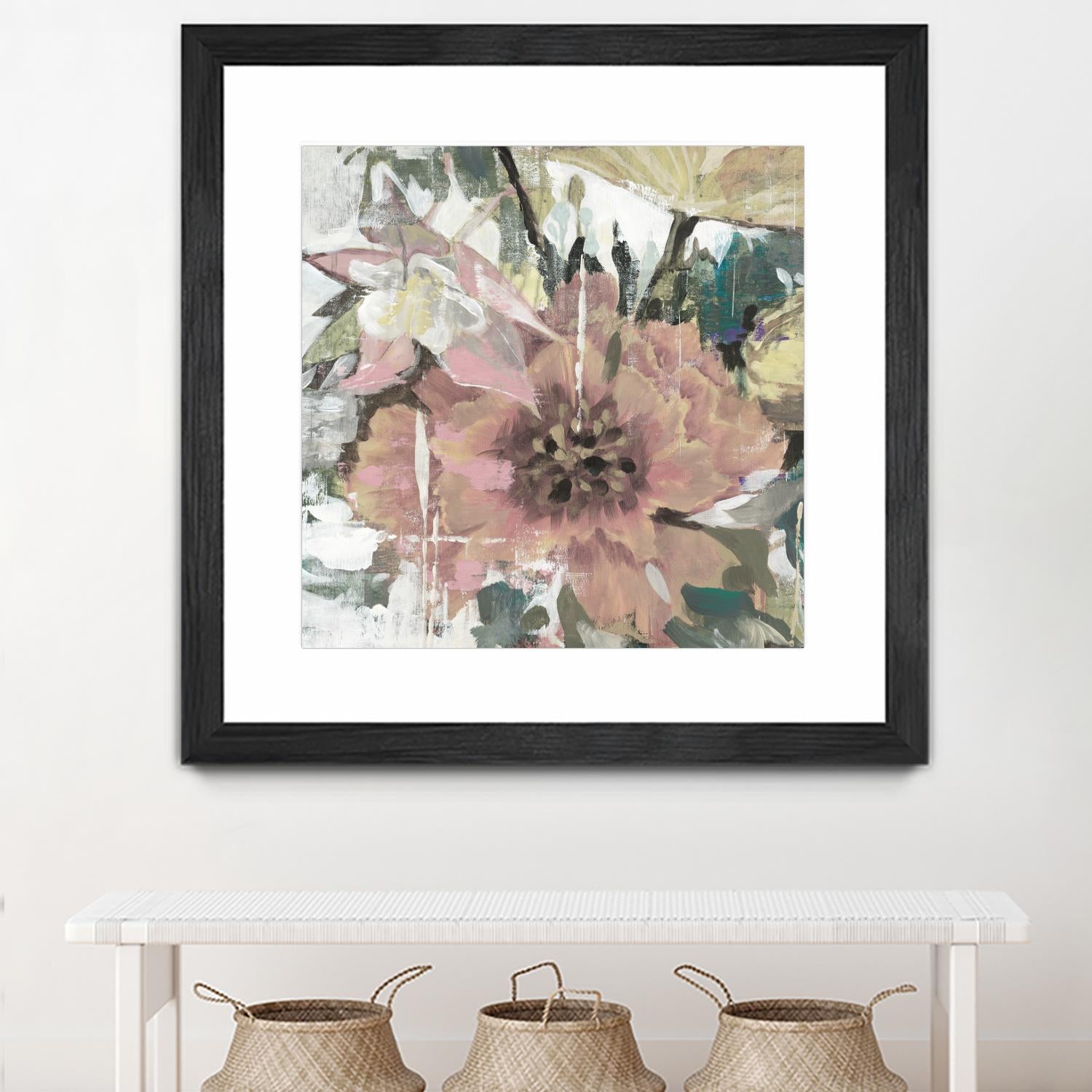 Simple Gifts V4 by Liz Jardine on GIANT ART - pinks florals