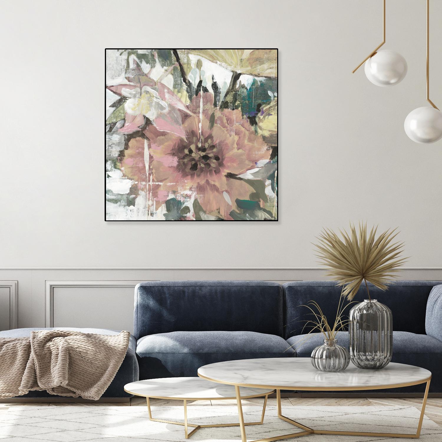 Simple Gifts V4 by Liz Jardine on GIANT ART - pinks florals