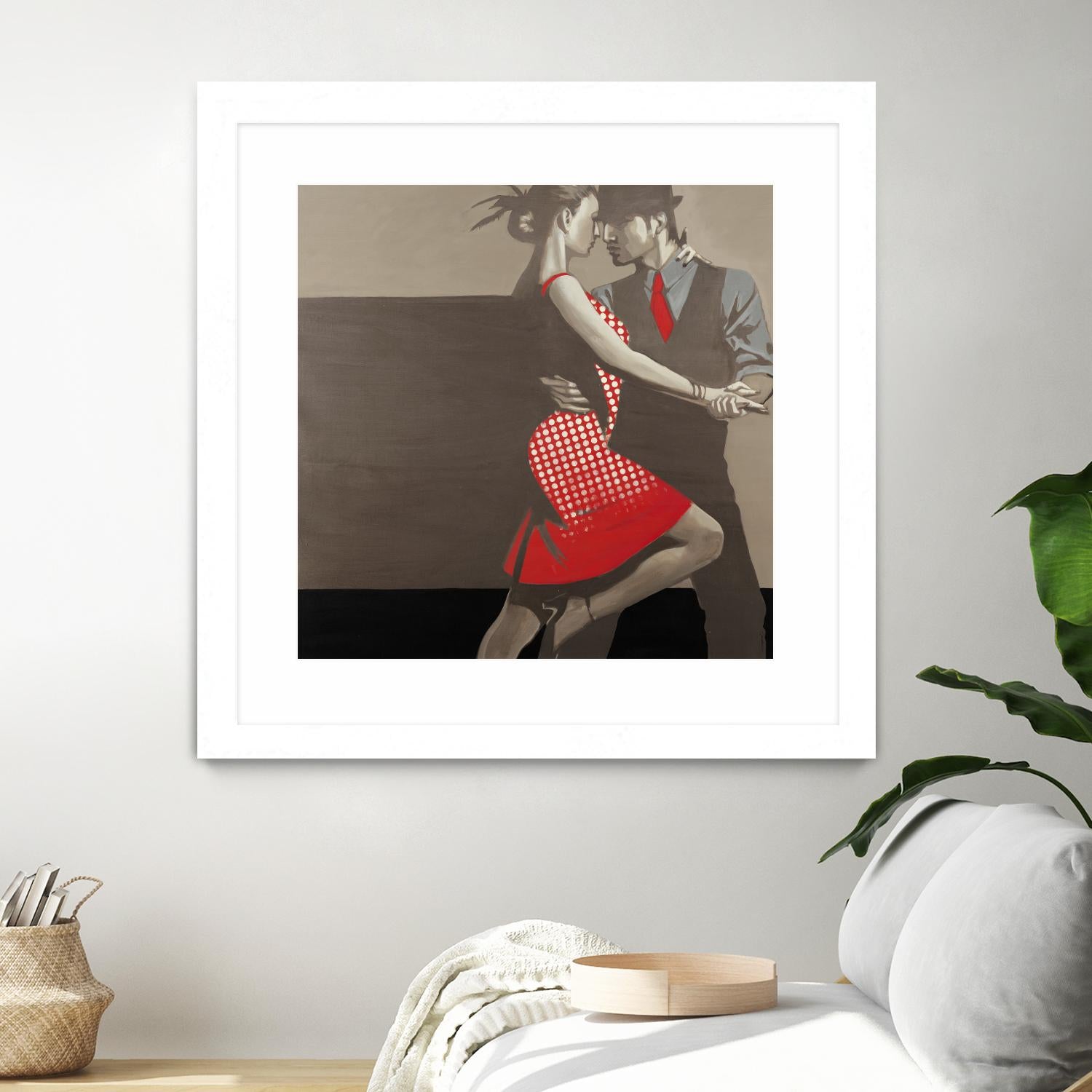 Last Tango by Liz Jardine on GIANT ART - grey men and women