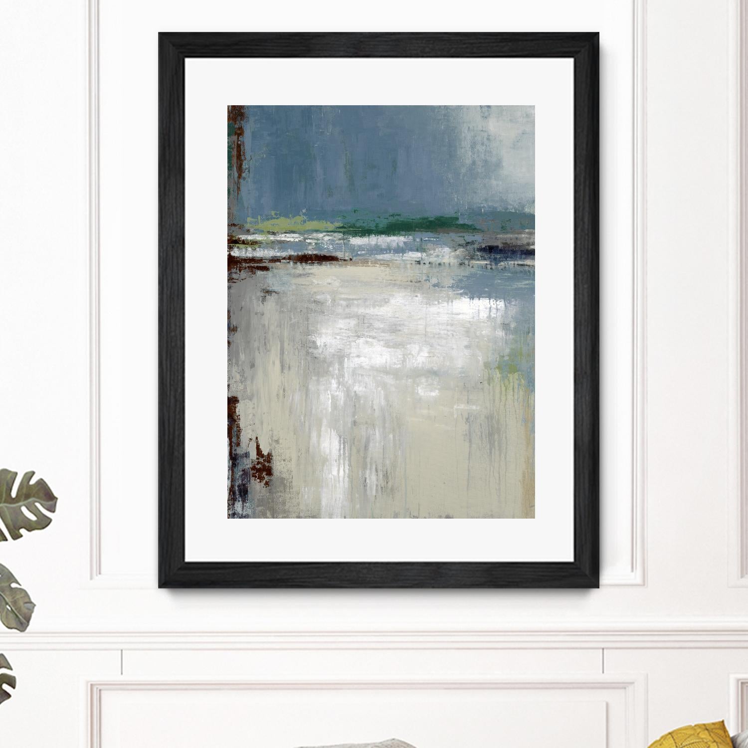Soft Horizon by Liz Jardine on GIANT ART - white abstract