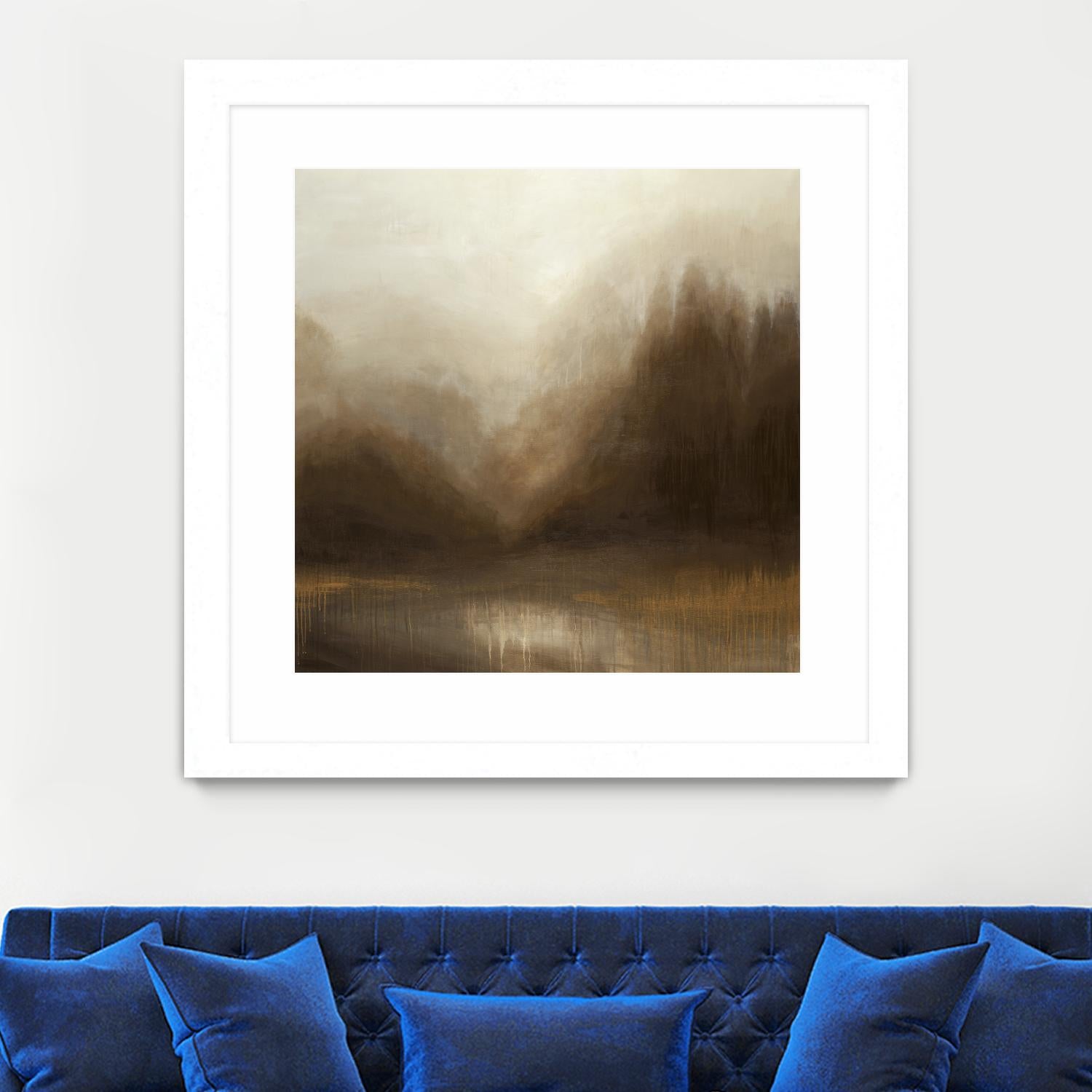 Pure Radiance by Liz Jardine on GIANT ART - beige abstract