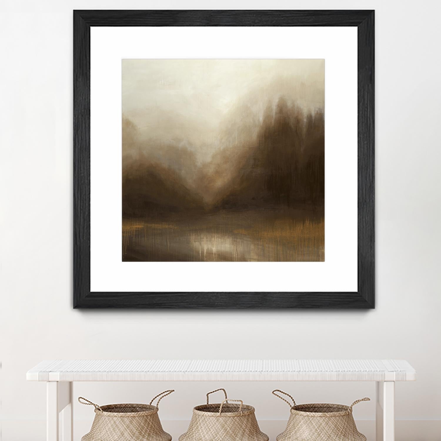 Pure Radiance by Liz Jardine on GIANT ART - beige abstract