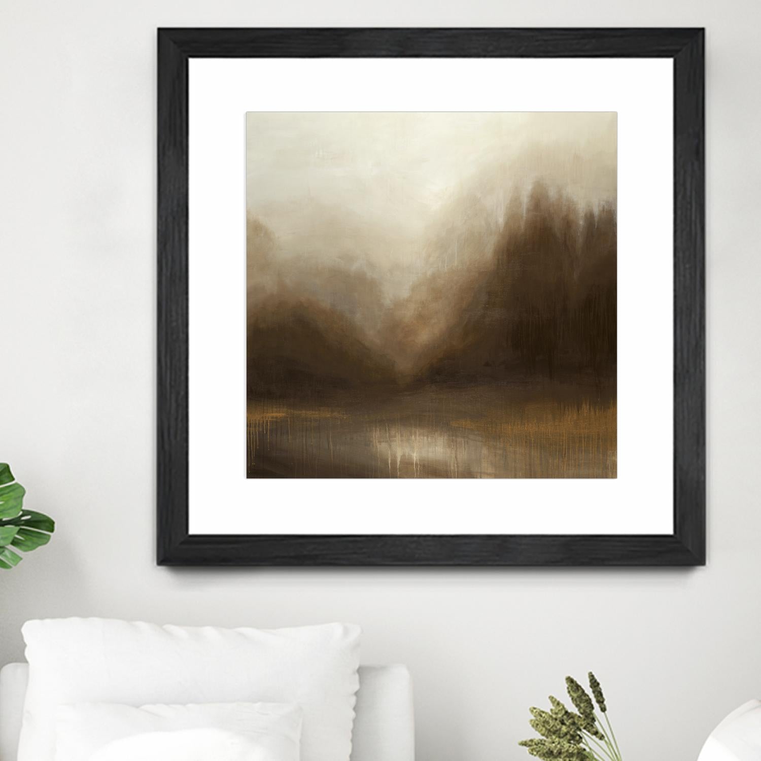 Pure Radiance by Liz Jardine on GIANT ART - beige abstract