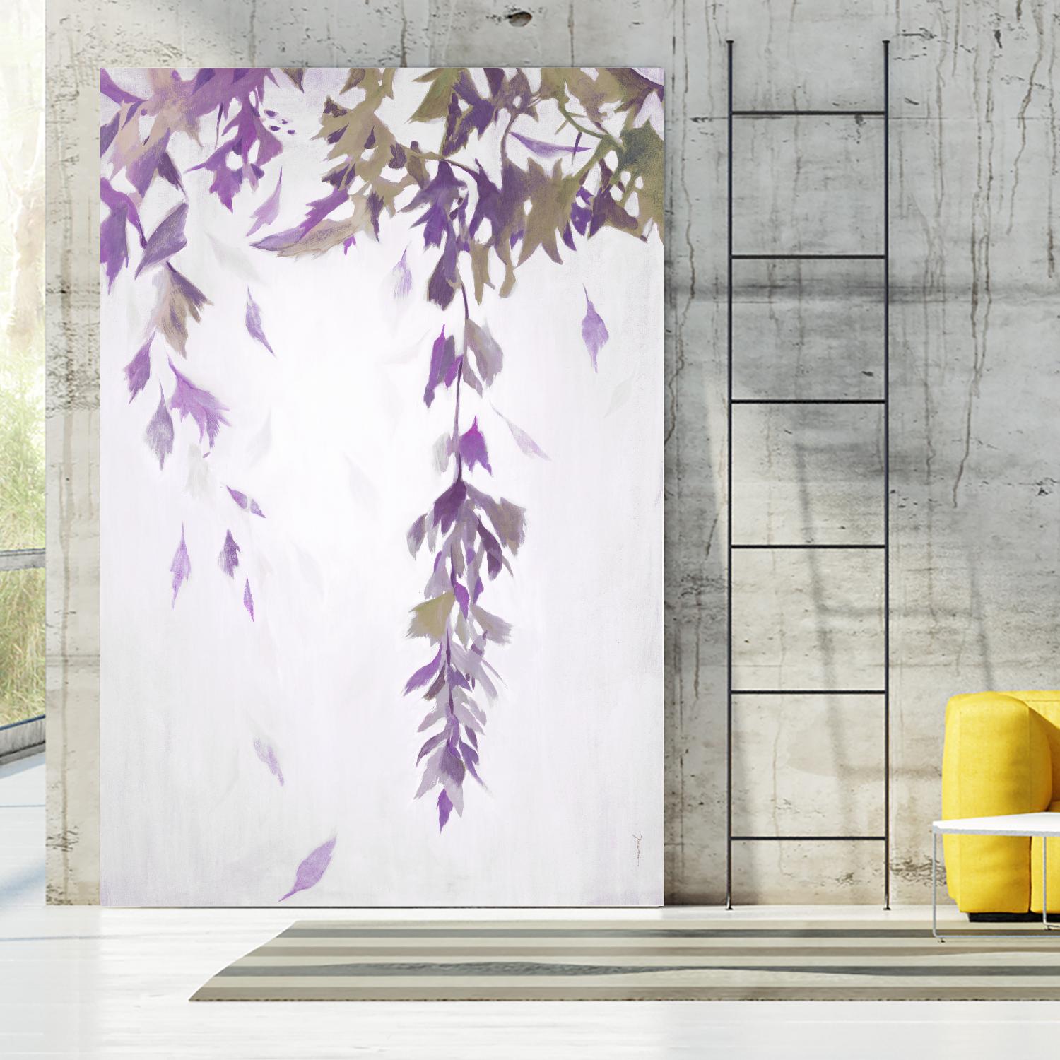 Leaf Cascade V2 by Liz Jardine on GIANT ART - botanicals