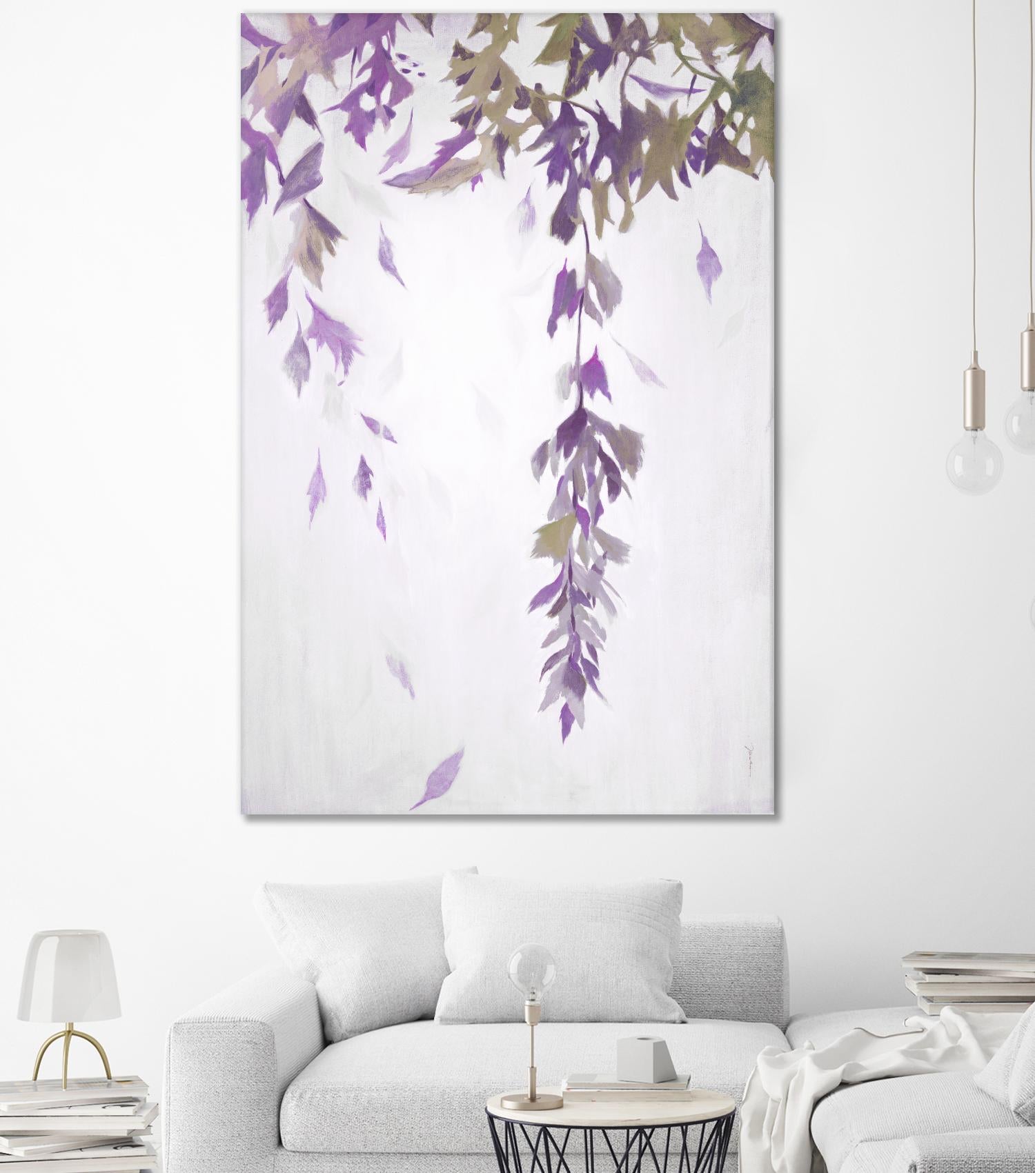 Leaf Cascade V2 by Liz Jardine on GIANT ART - botanicals