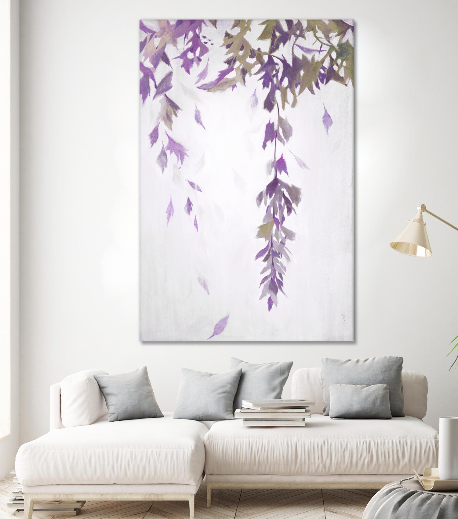 Leaf Cascade V2 by Liz Jardine on GIANT ART - botanicals