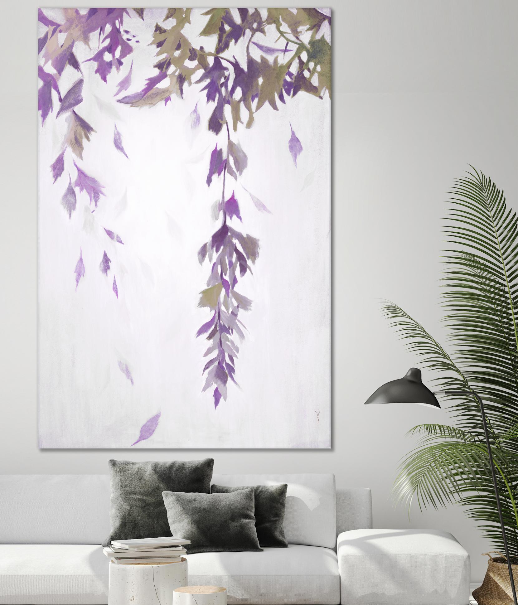 Leaf Cascade V2 by Liz Jardine on GIANT ART - botanicals