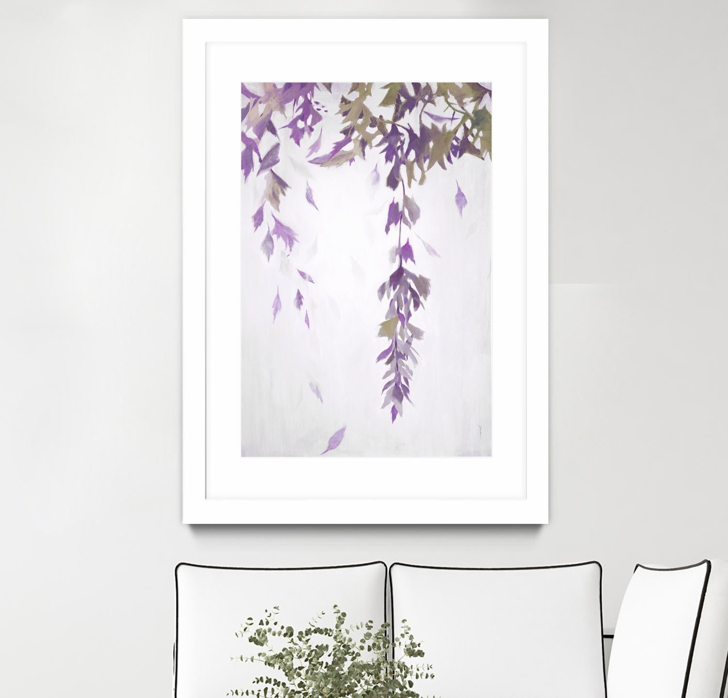 Leaf Cascade V2 by Liz Jardine on GIANT ART - botanicals