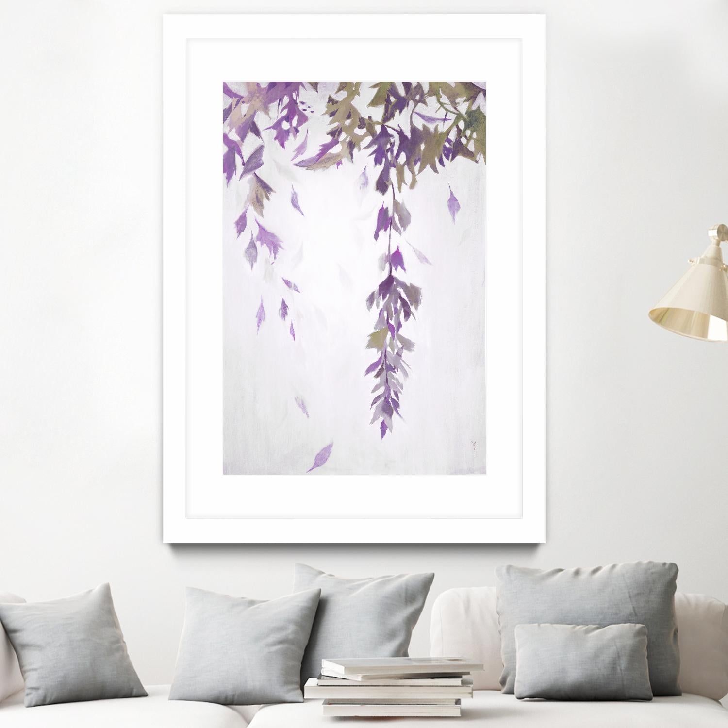 Leaf Cascade V2 by Liz Jardine on GIANT ART - botanicals