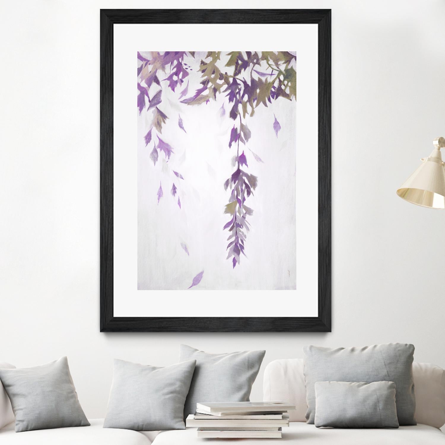 Leaf Cascade V2 by Liz Jardine on GIANT ART - botanicals