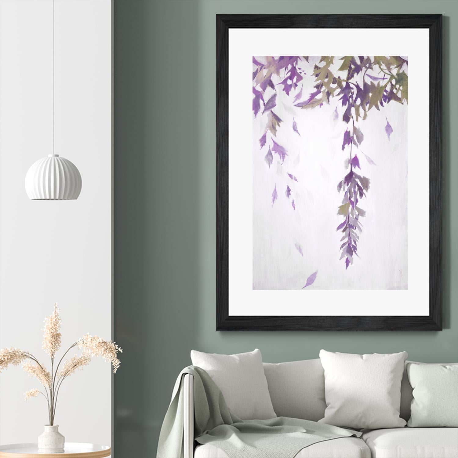 Leaf Cascade V2 by Liz Jardine on GIANT ART - botanicals