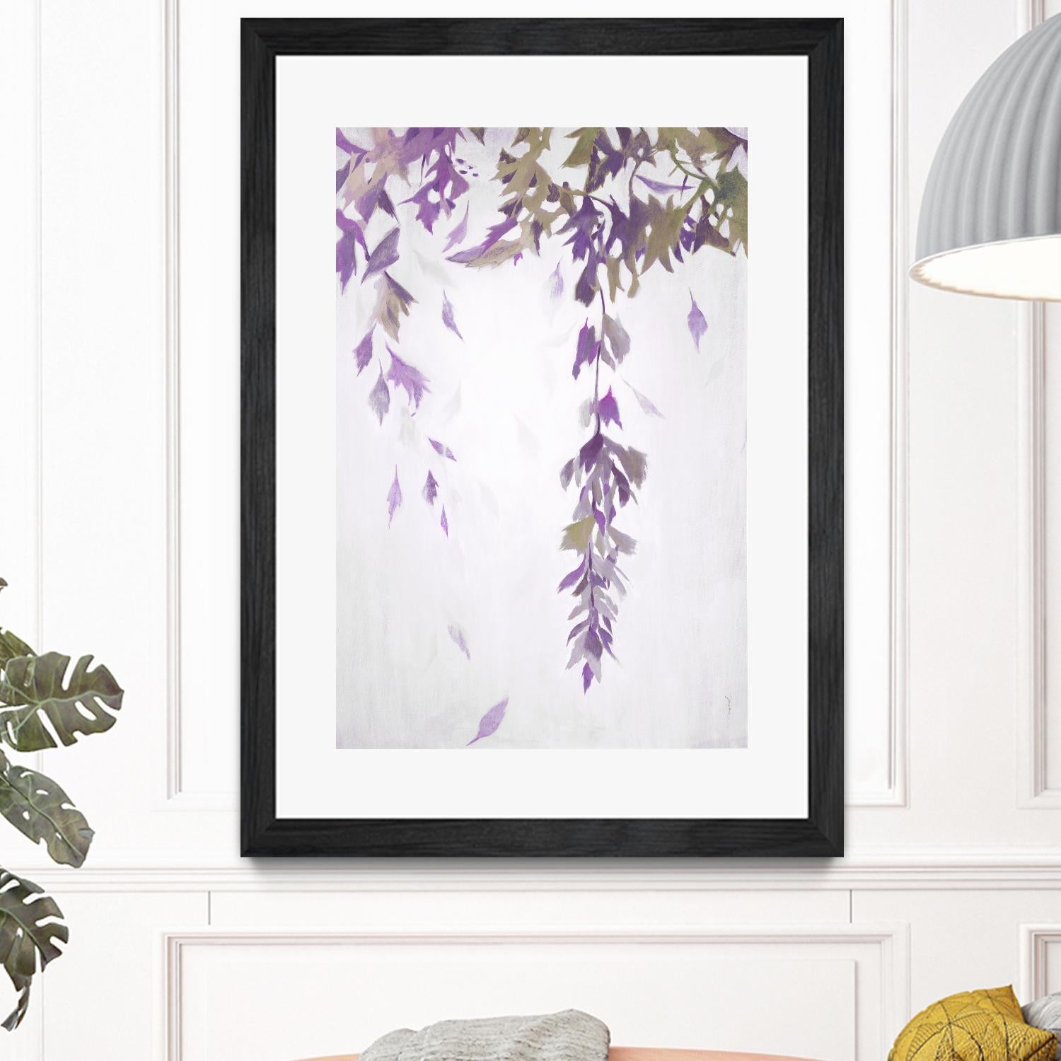 Leaf Cascade V2 by Liz Jardine on GIANT ART - botanicals