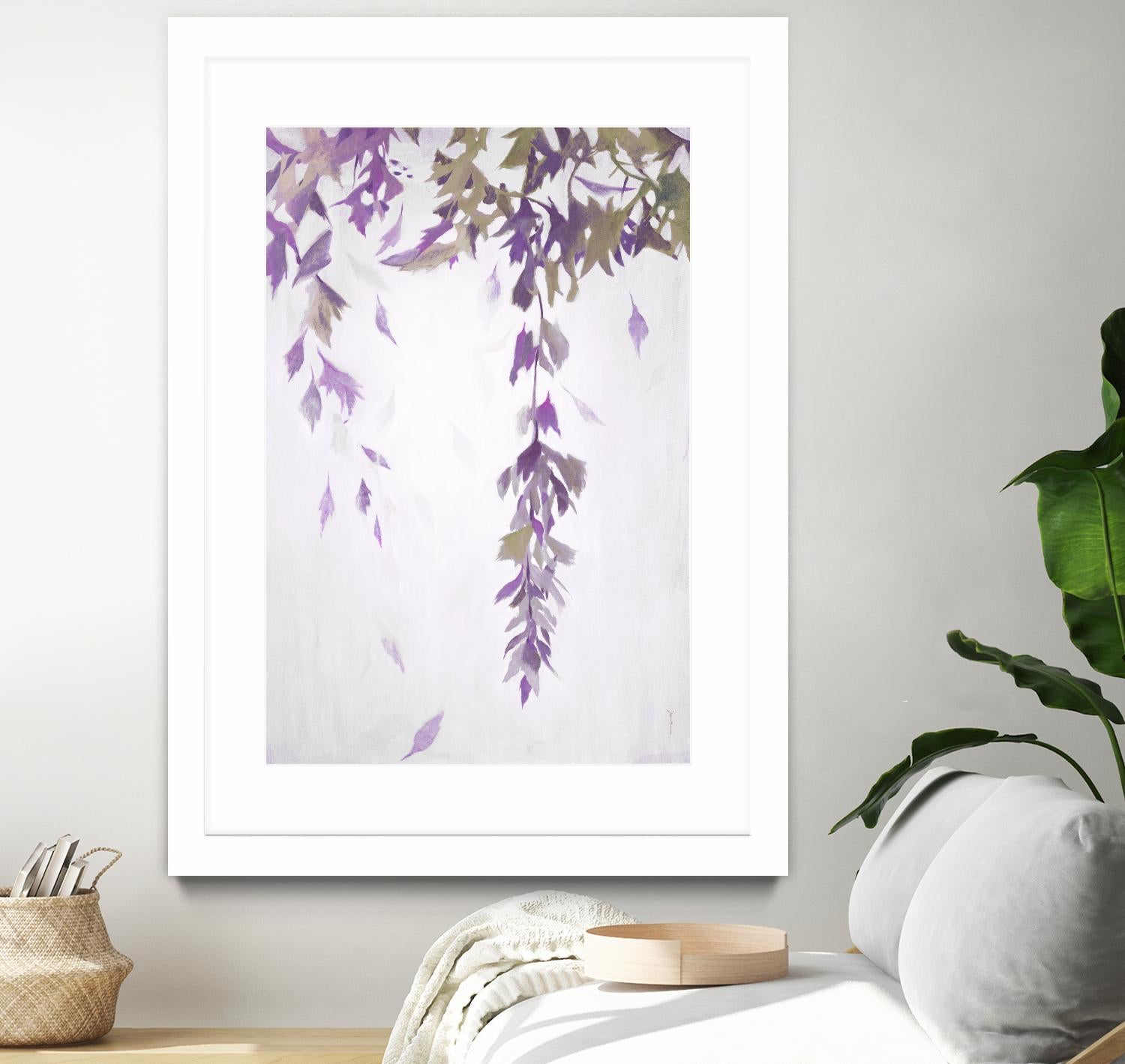 Leaf Cascade V2 by Liz Jardine on GIANT ART - botanicals