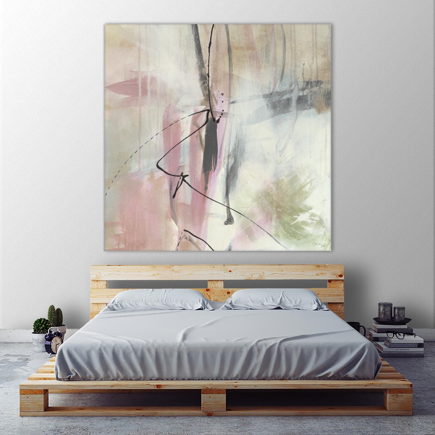 A la mode by Liz Jardine on GIANT ART - beige abstract