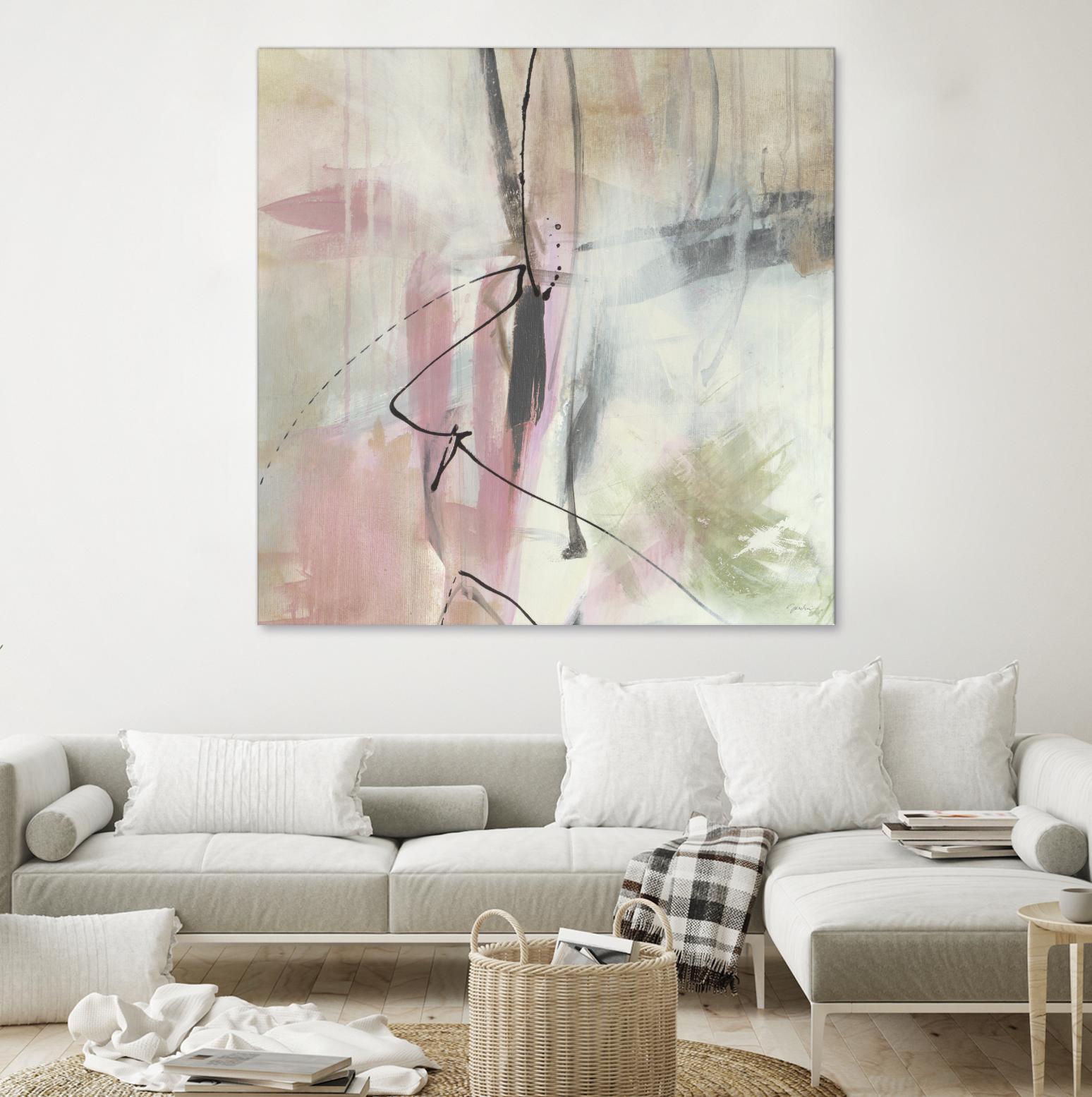 A la mode by Liz Jardine on GIANT ART - beige abstract